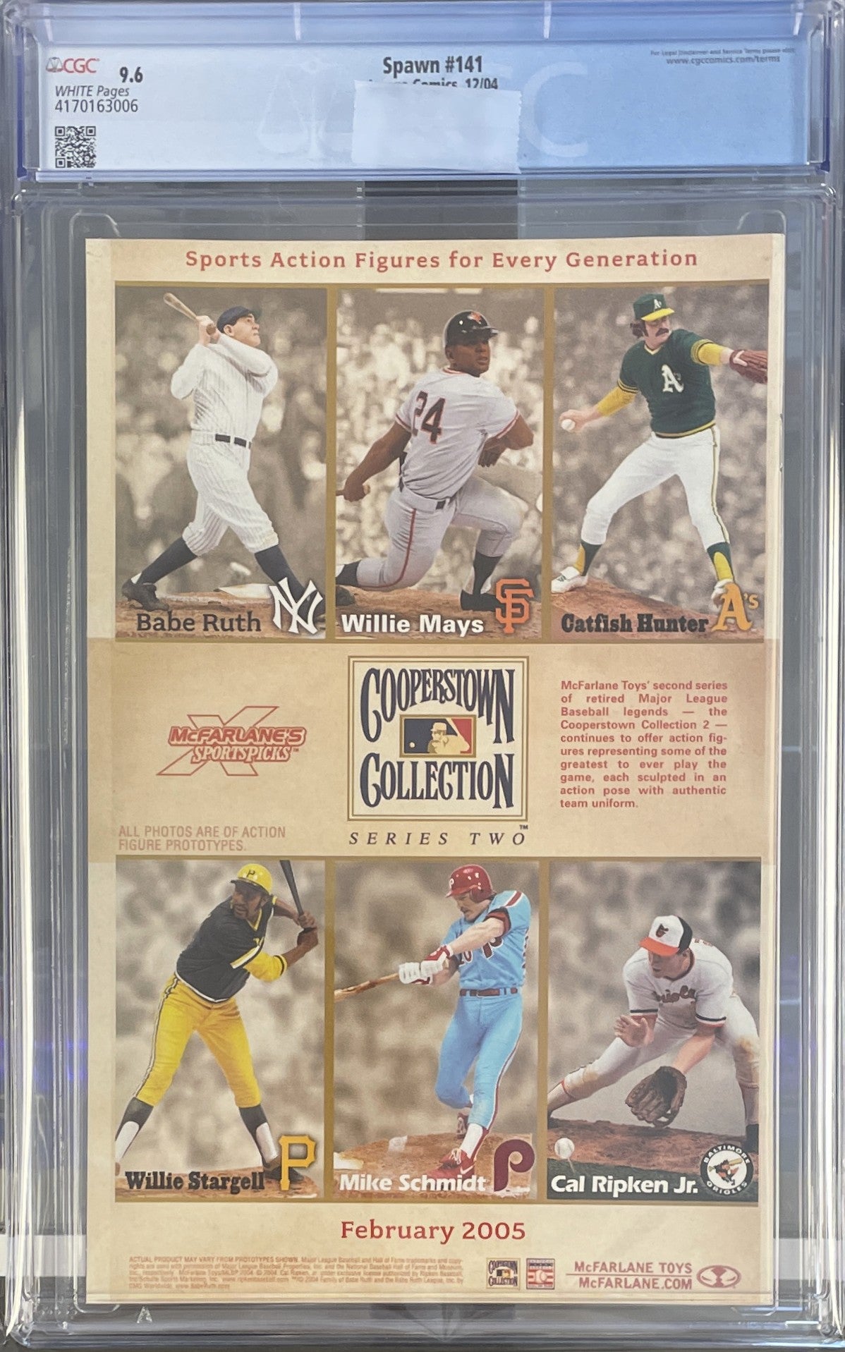 Spawn Vol.1 #141 CGC 9.6