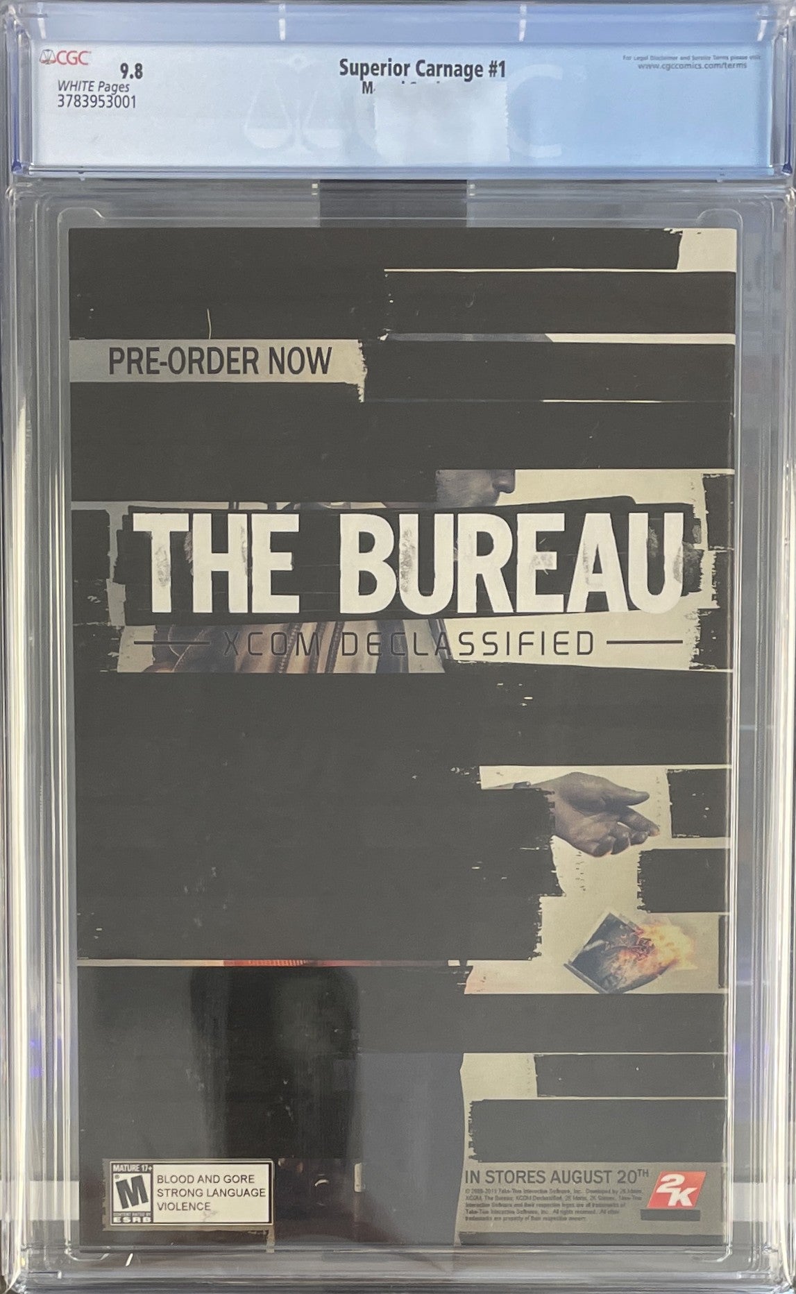 Superior Carnage (2013) #1 CGC 9.8