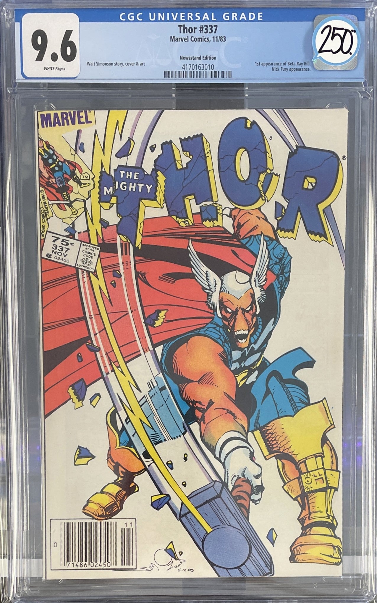 Thor Vol.1 #337 CGC 9.6