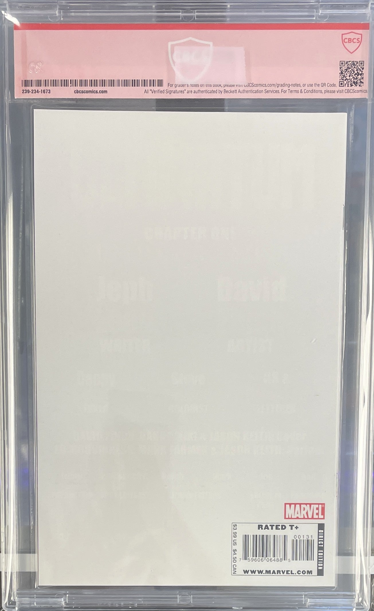 Ultimatum (2008) #1 CBCS 9.6 Signed - David Finch