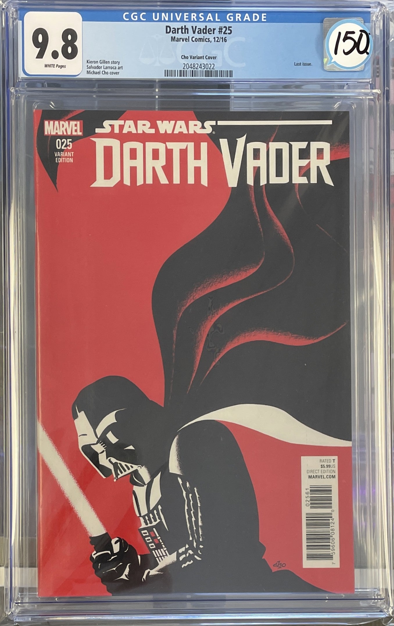 Star Wars Darth Vader (2015) #25 CGC 9.8