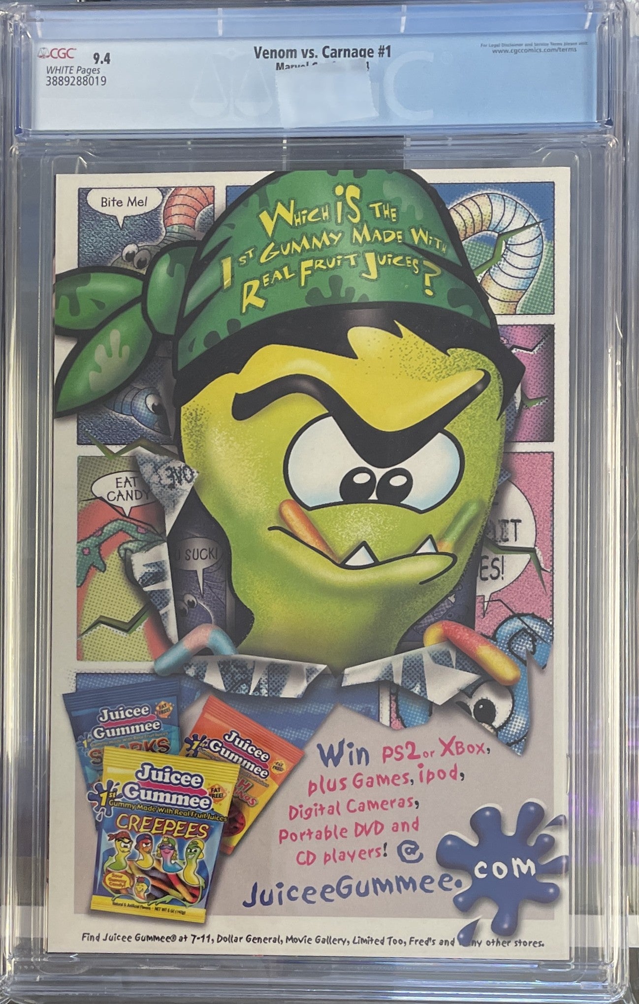 Venom vs. Carnage (2004) #1 CGC 9.4