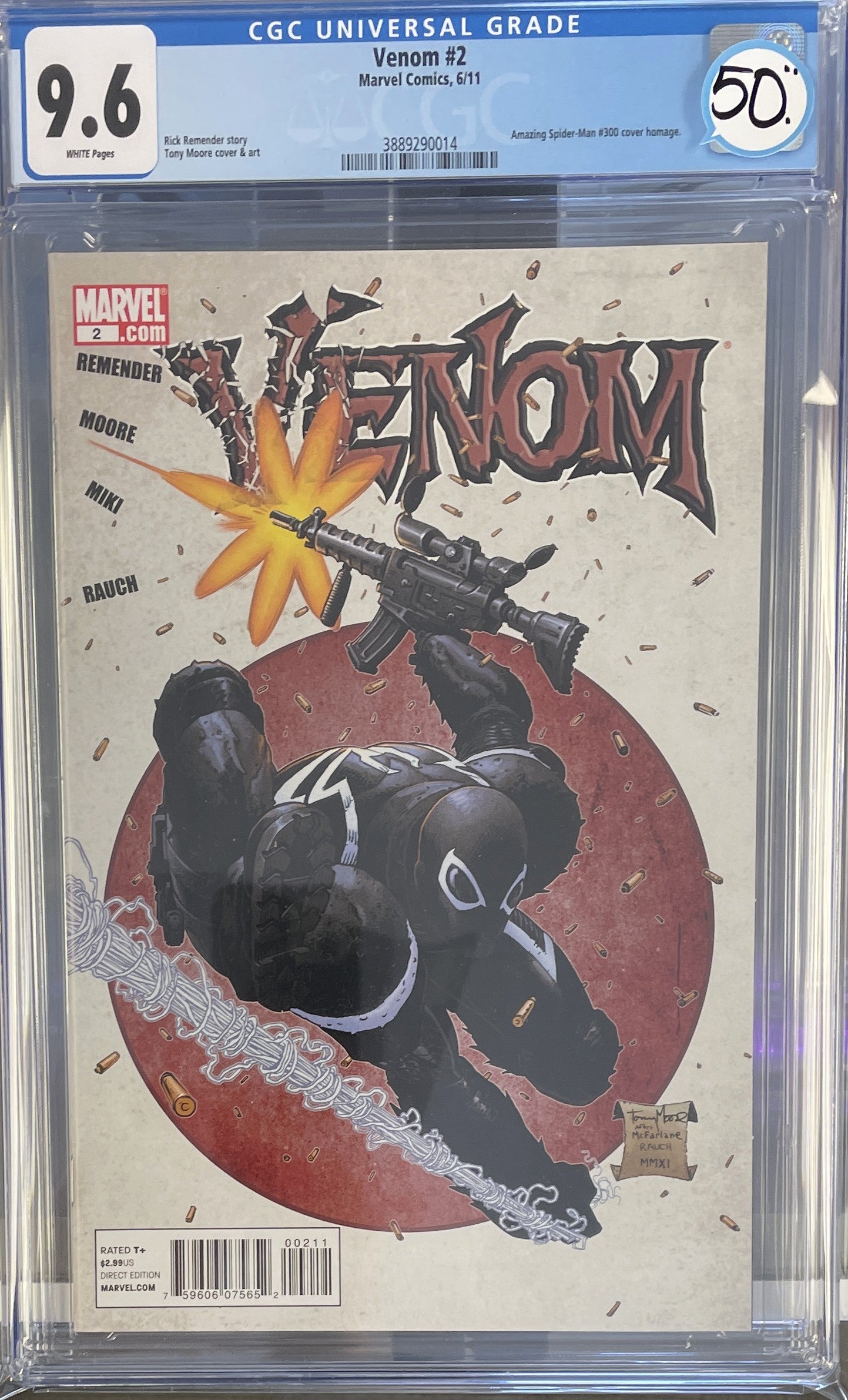 Venom (2011) #2 CGC 9.6