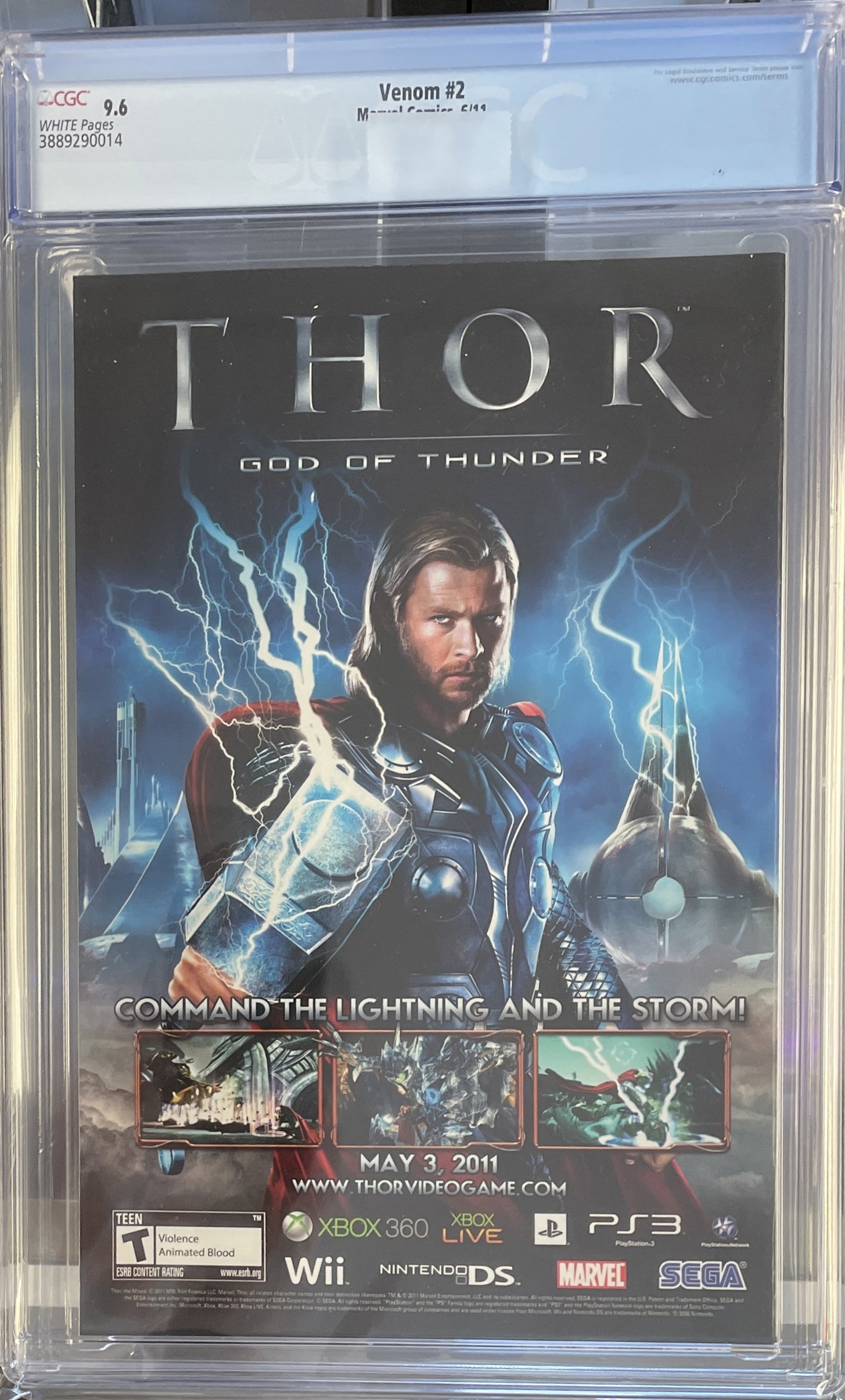 Venom (2011) #2 CGC 9.6