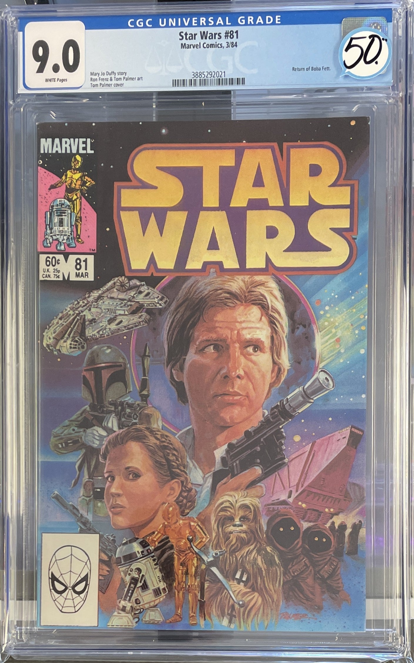 Star Wars (1977) #81 CGC 9.0