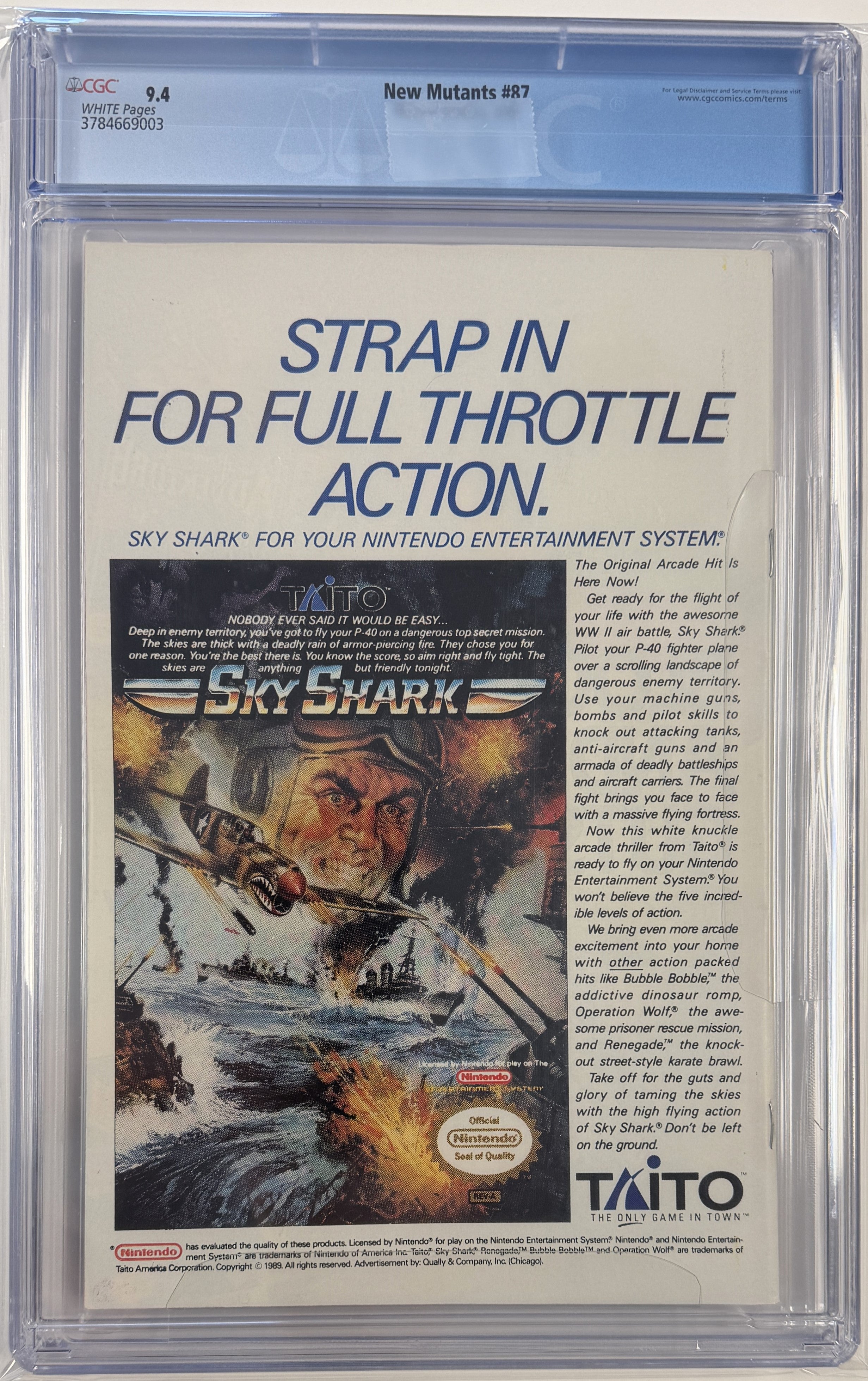 New Mutants Vol.1 #87 CGC 9.4