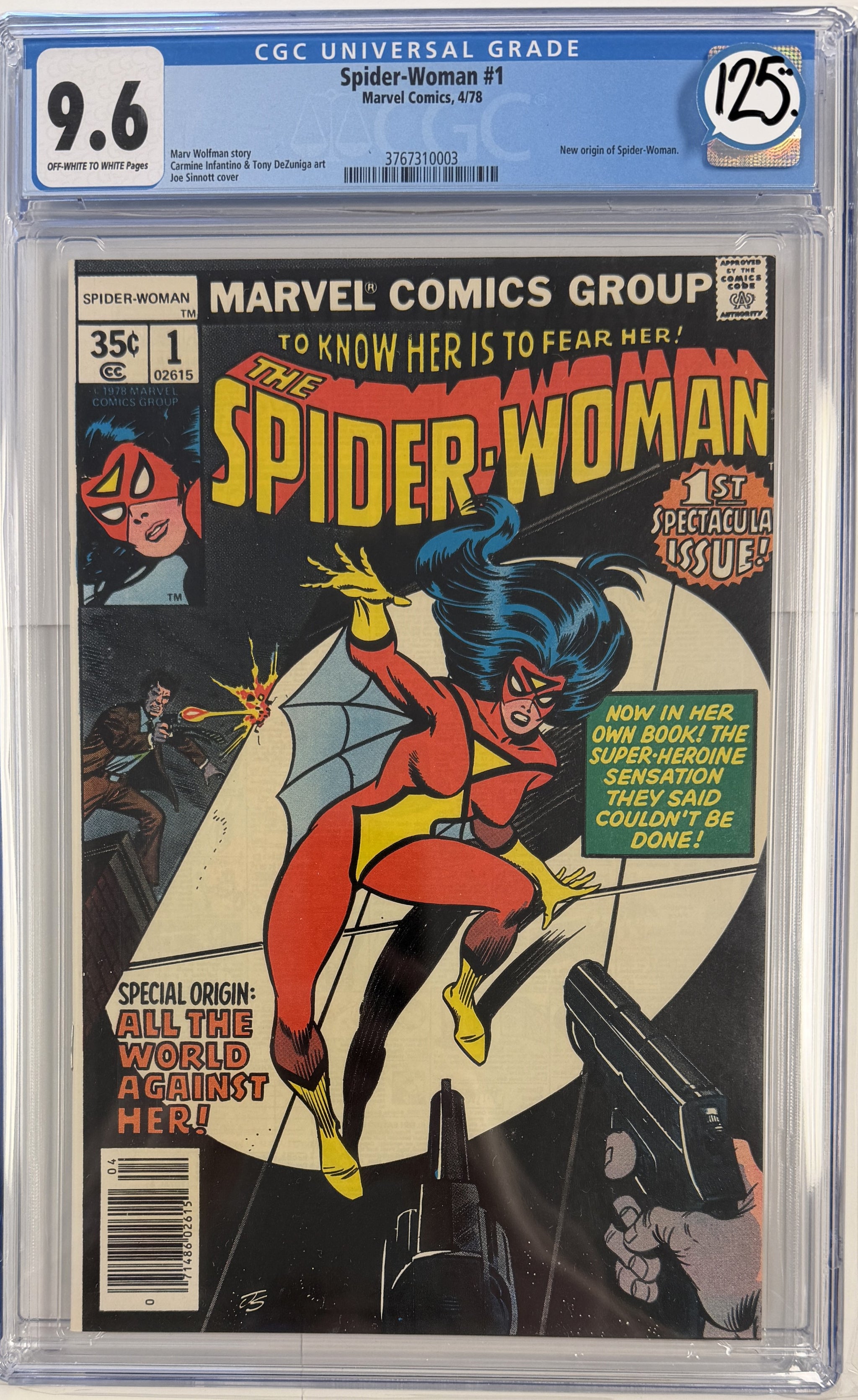 Spider-Woman Vol.1 #1 CGC 9.6