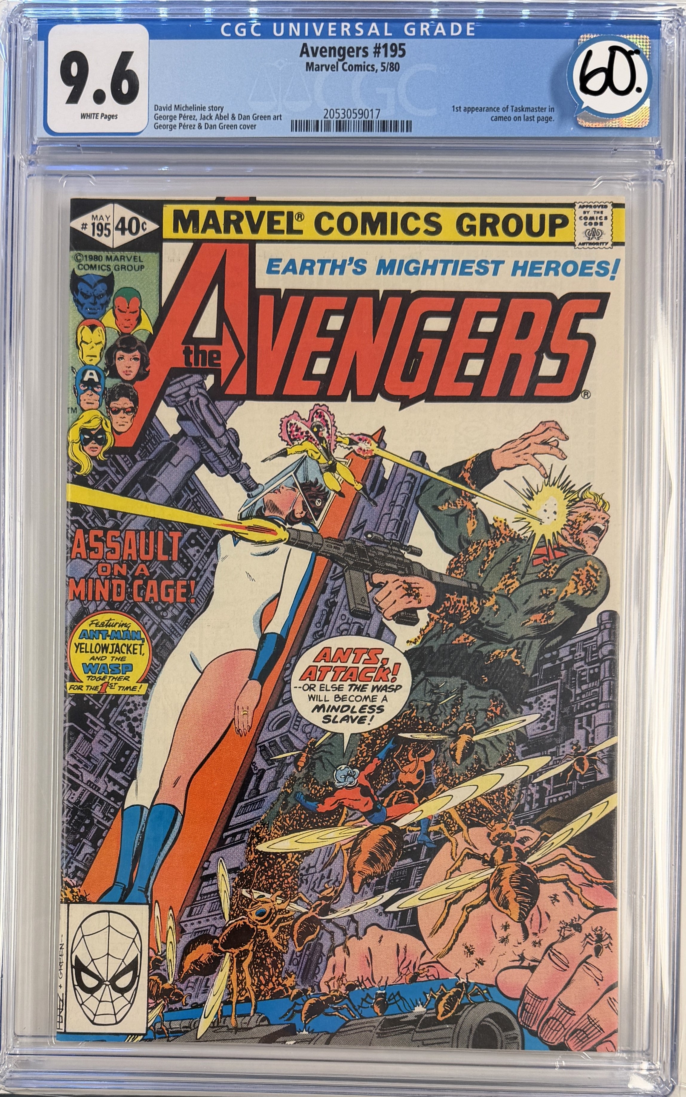 Avengers Vol.1 #195 CGC 9.6