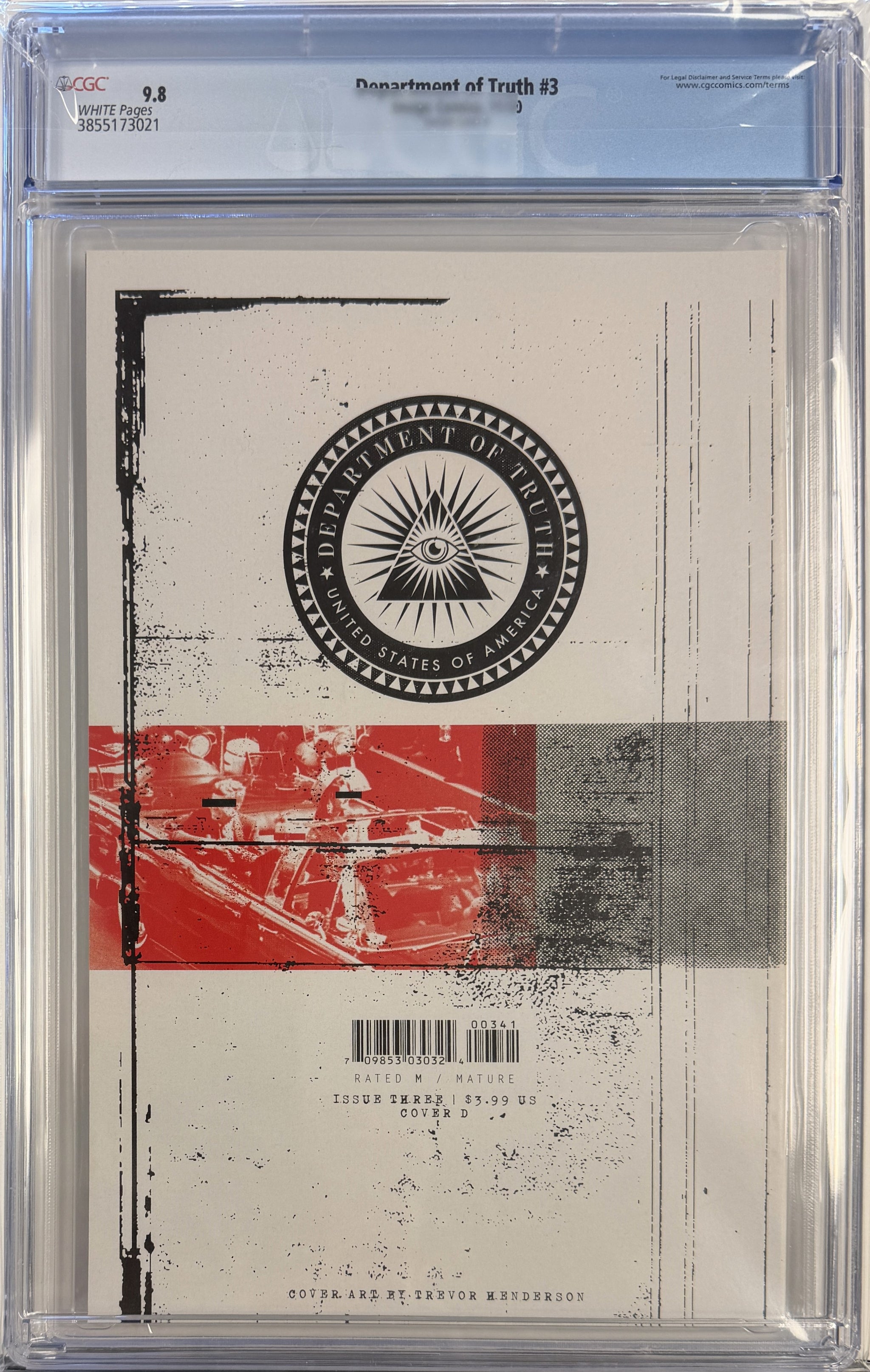 Department of Truth (2020) #3 CGC 9.8