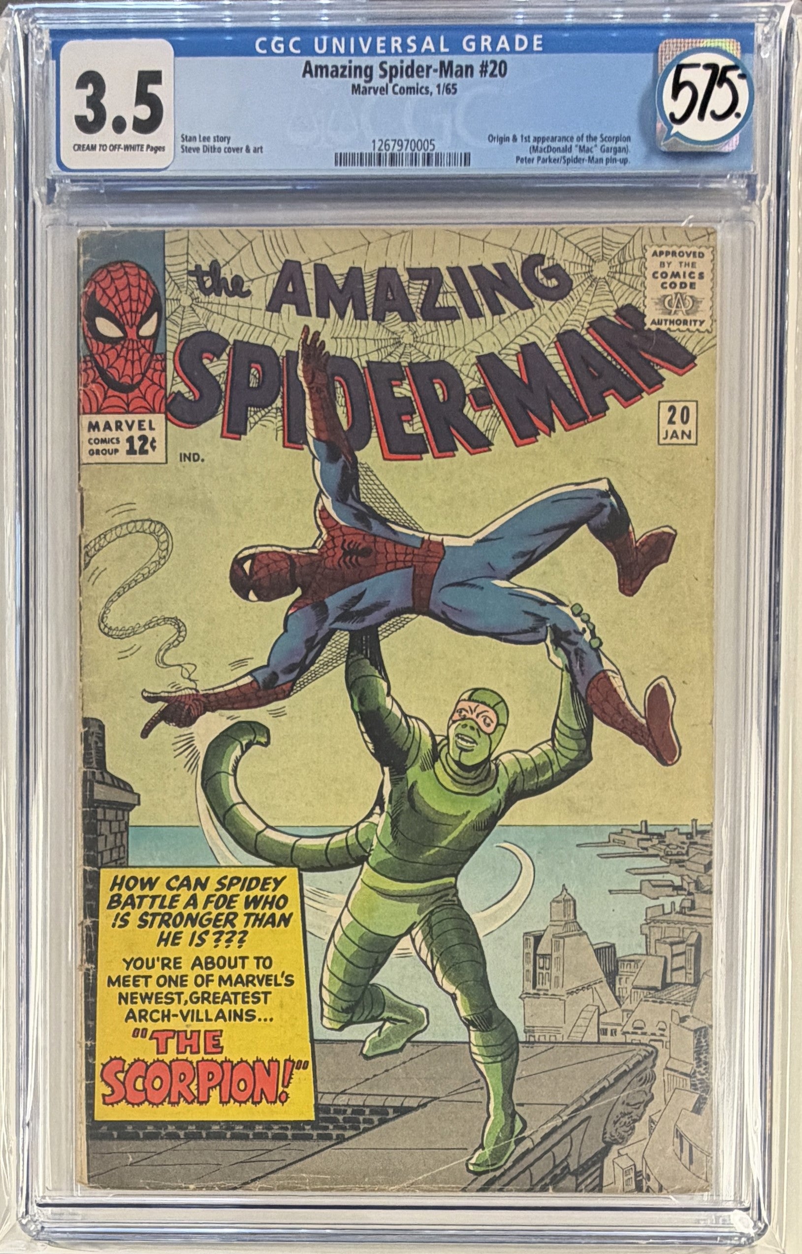 Amazing Spider-Man Vol.1 #20 CGC 3.5