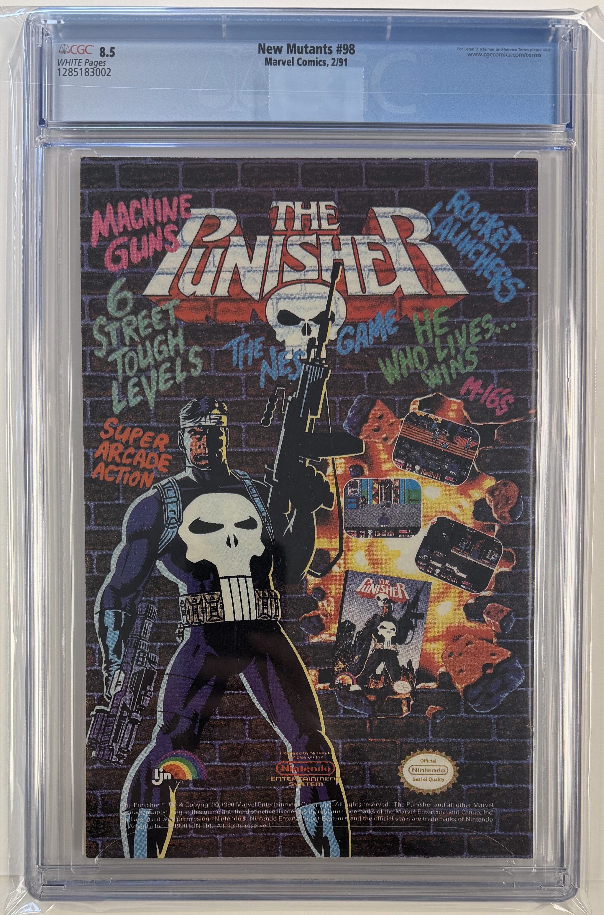 New Mutants #98 CGC 8.5