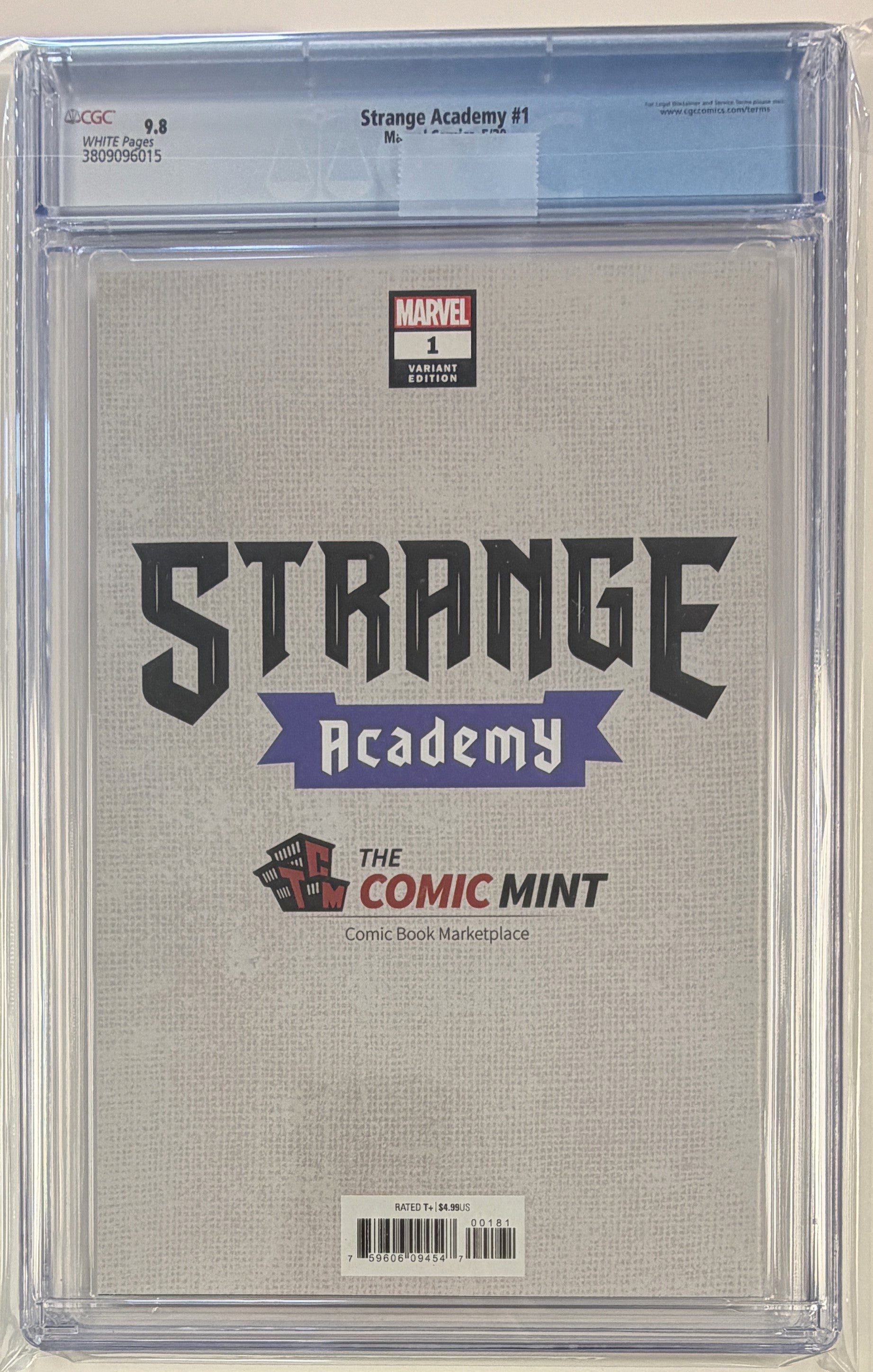 Strange Academy #1 CGC 9.8