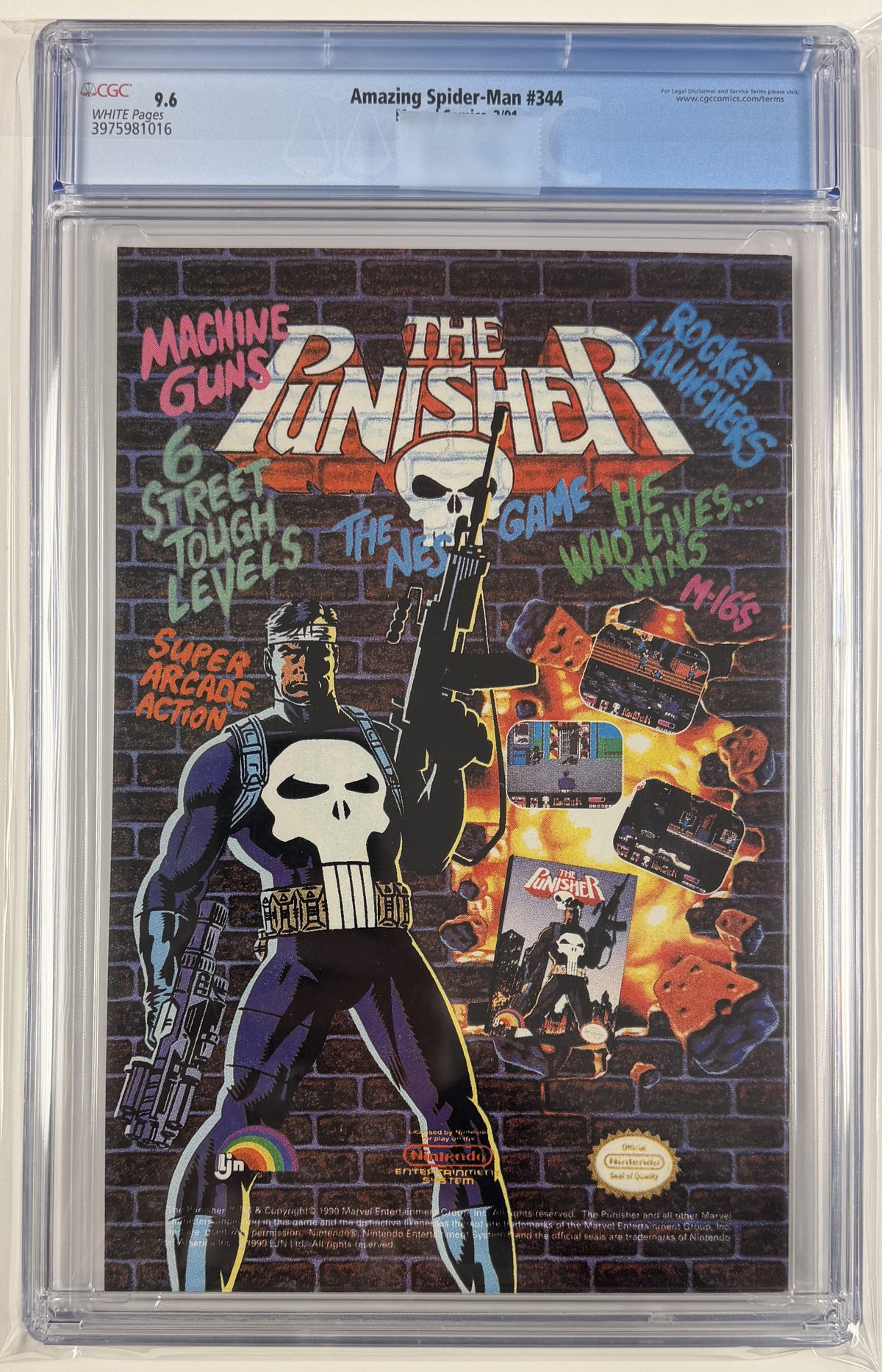 Amazing Spider-Man Vol.1 #344 CGC 9.6