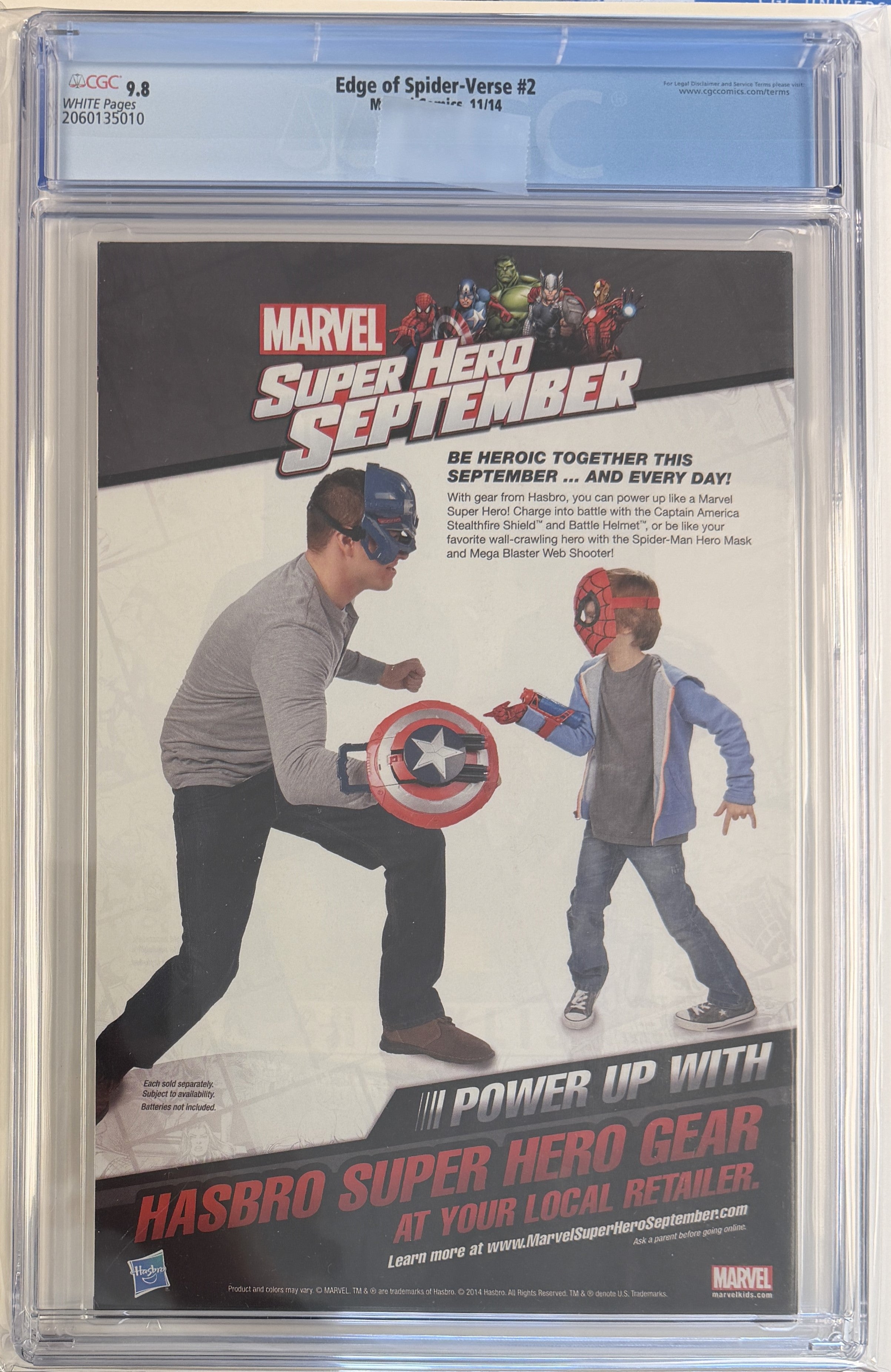 Edge of Spider-Verse #2 CGC 9.8