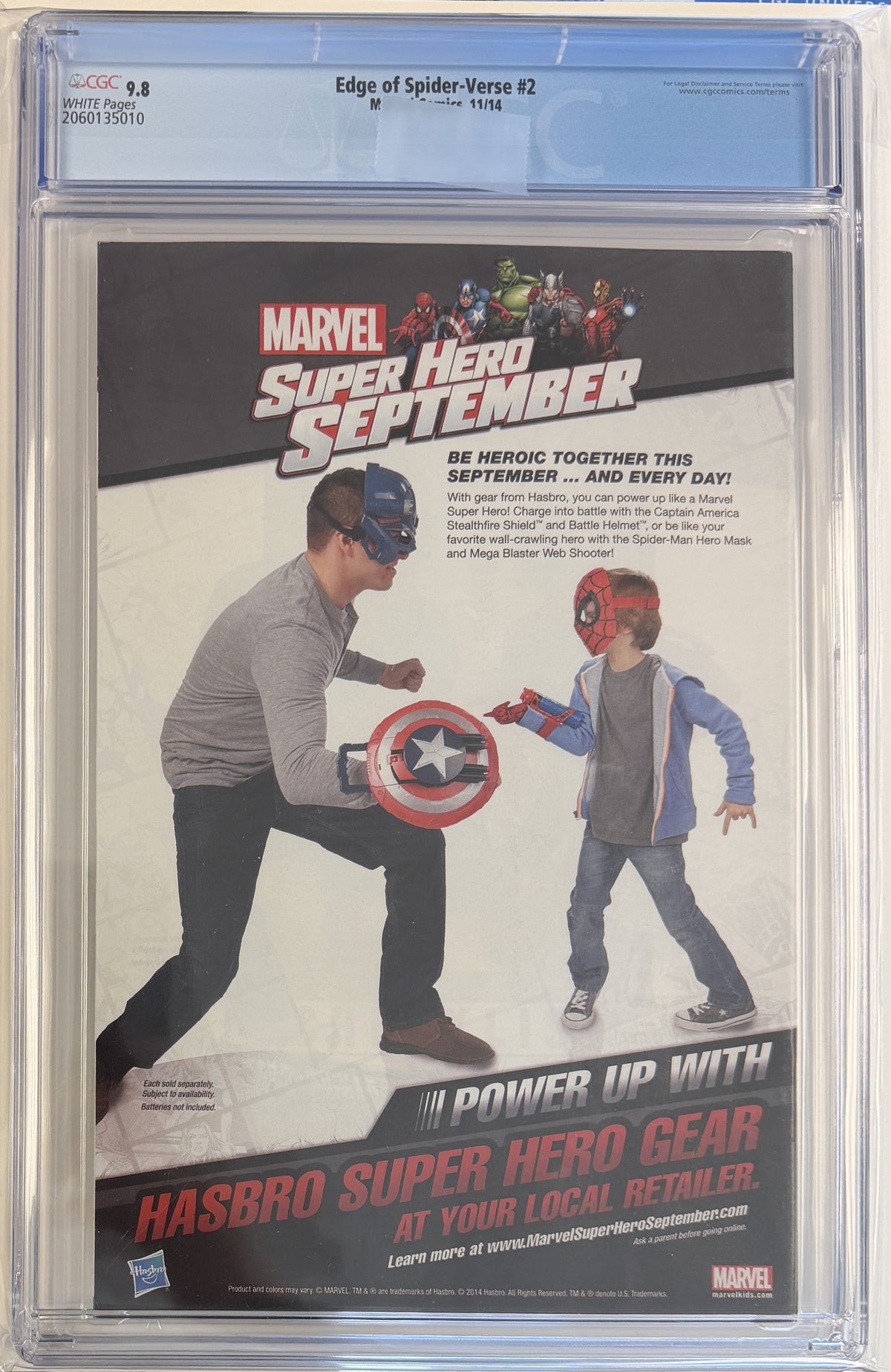 Edge of Spider-Verse #2 CGC 9.8