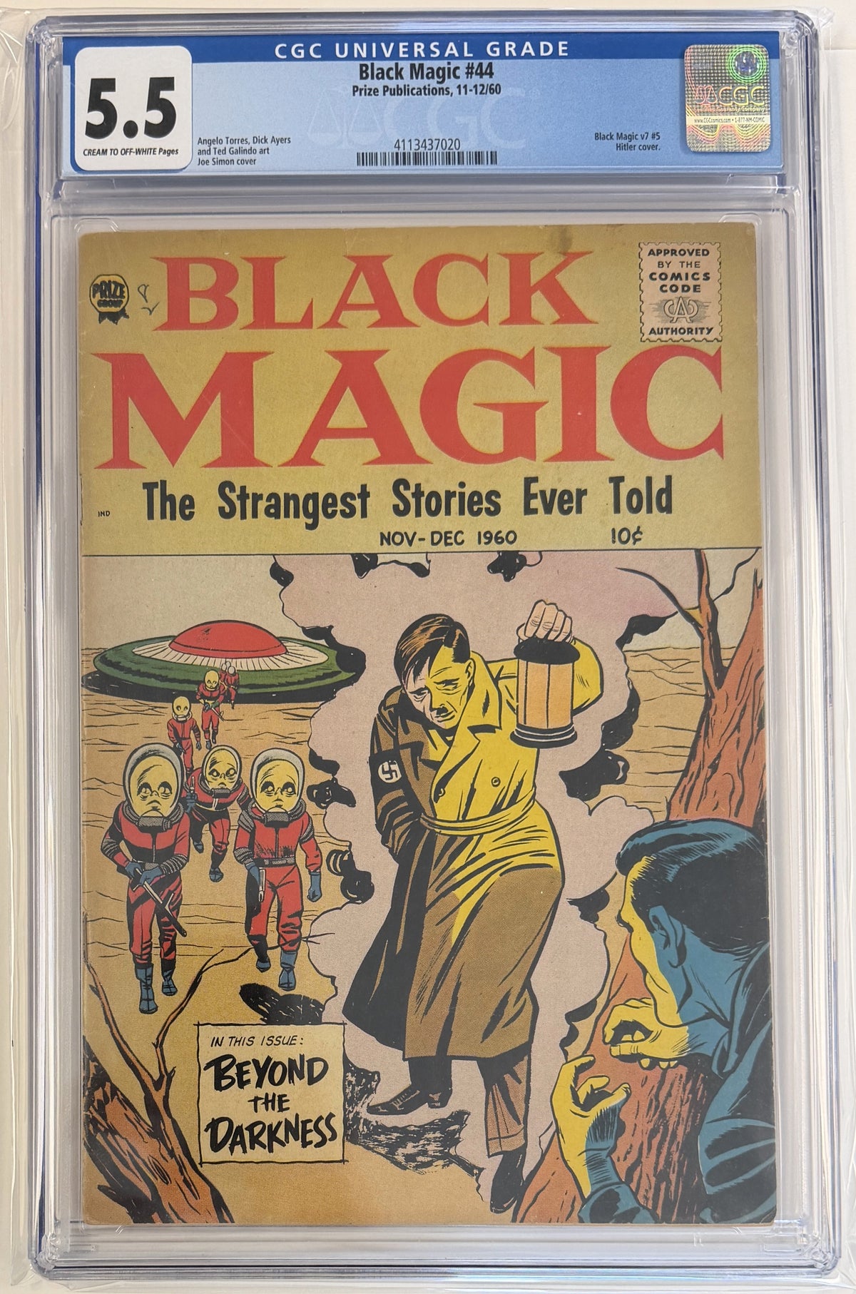 Black Magic #44 CGC 5.5