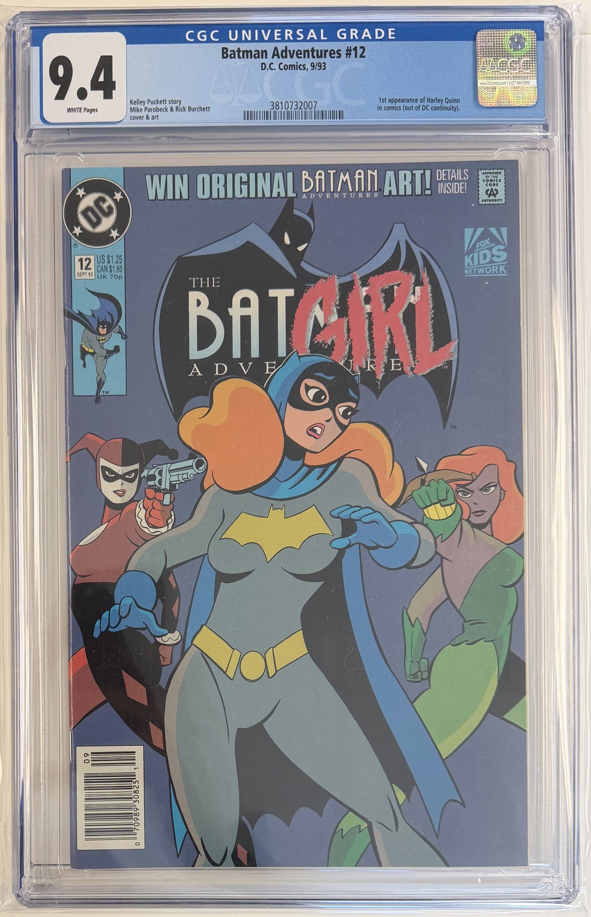 Batman Adventures Vol.1 #12 CGC 9.4