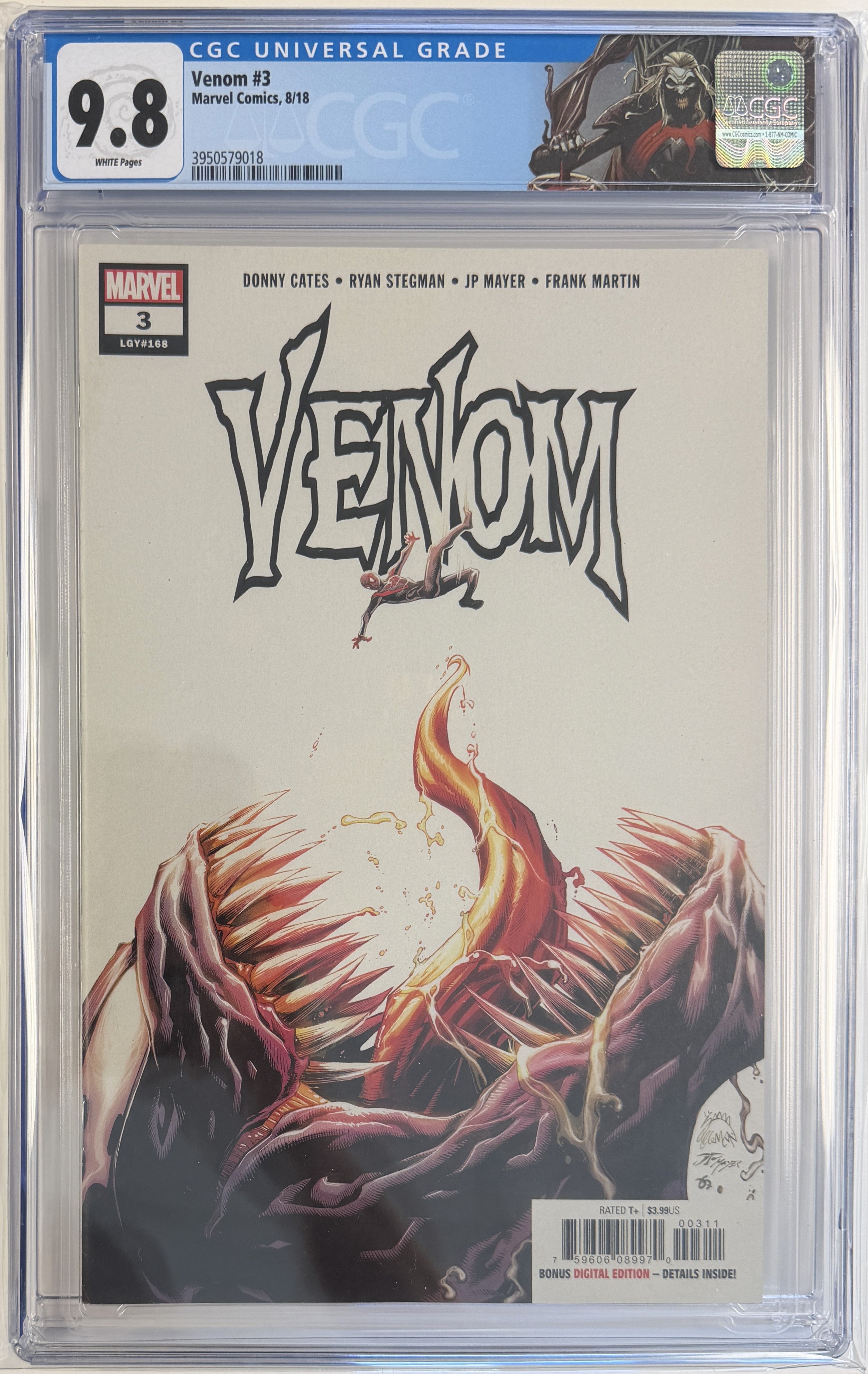 Venom (2018) #3 CGC 9.8