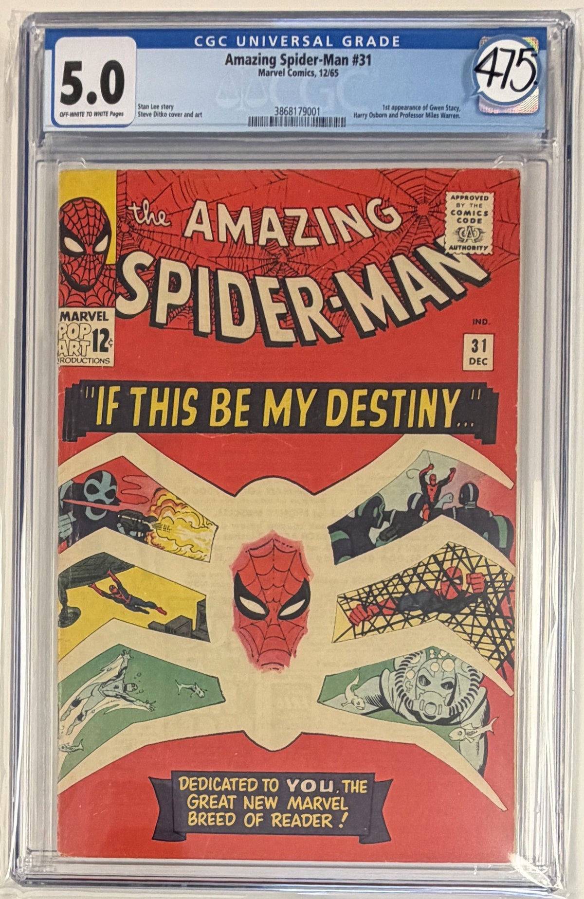 Amazing Spider-Man Vol.1 #31 CGC 5.0