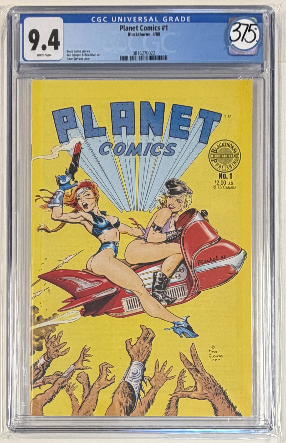 Planet Comics #1 CGC 9.4