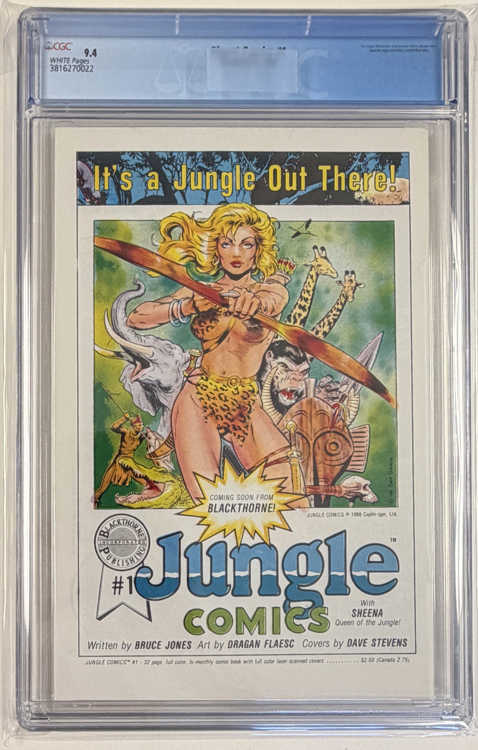 Planet Comics #1 CGC 9.4