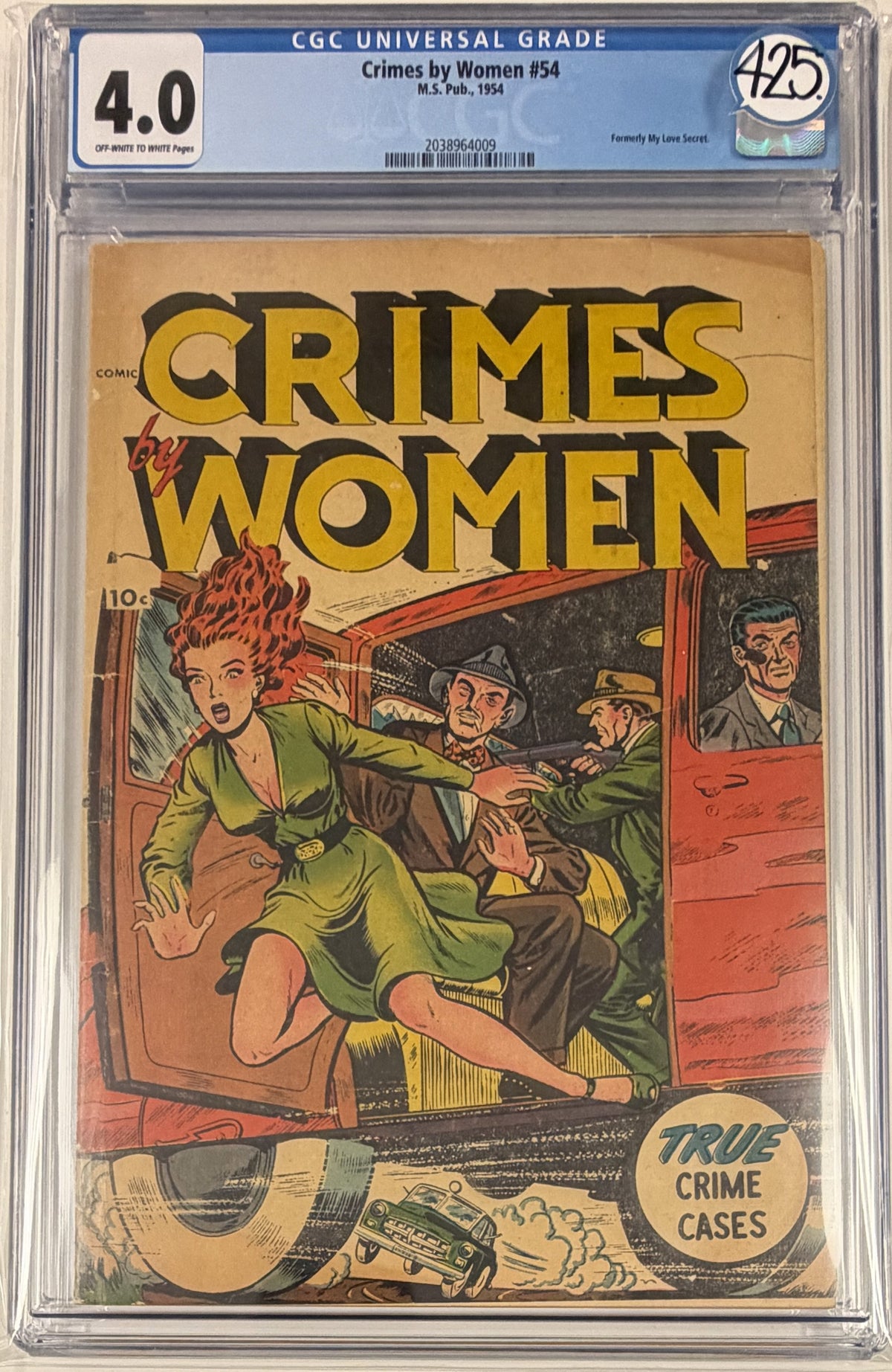 Crimes by Women (1948) #54 CGC 4.0