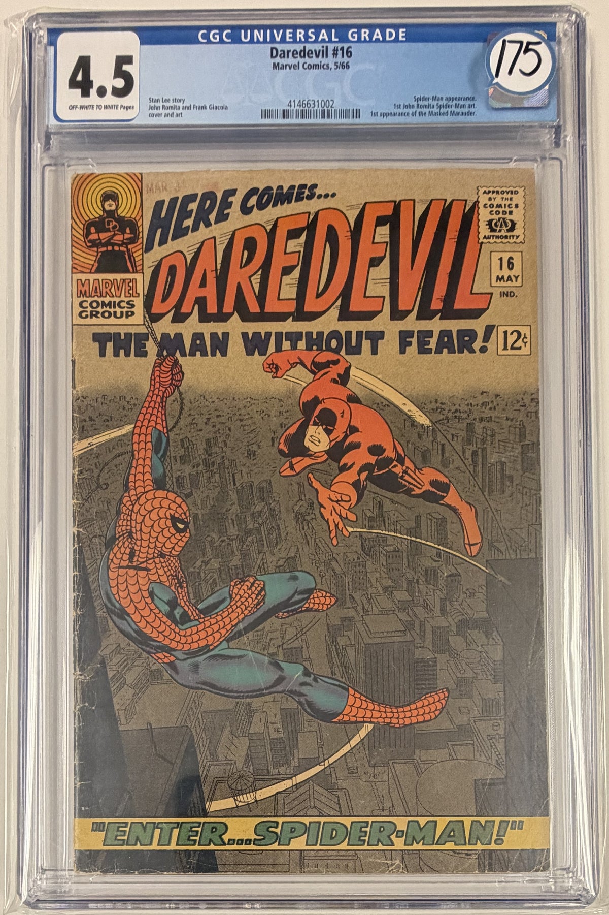 Daredevil Vol.1 #16 CGC 4.5