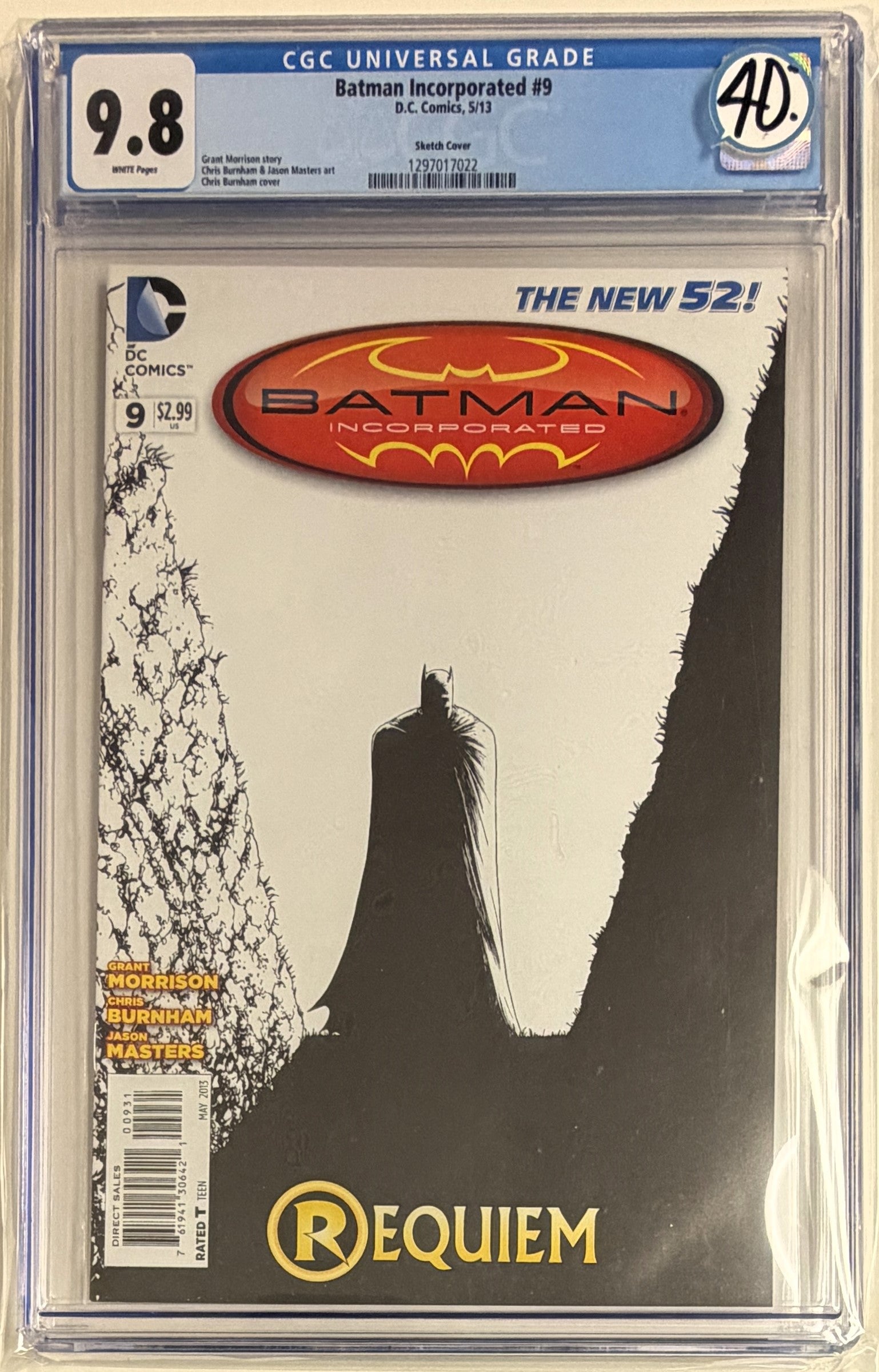 Batman Incorporated Vol.2 #9 CGC 9.8