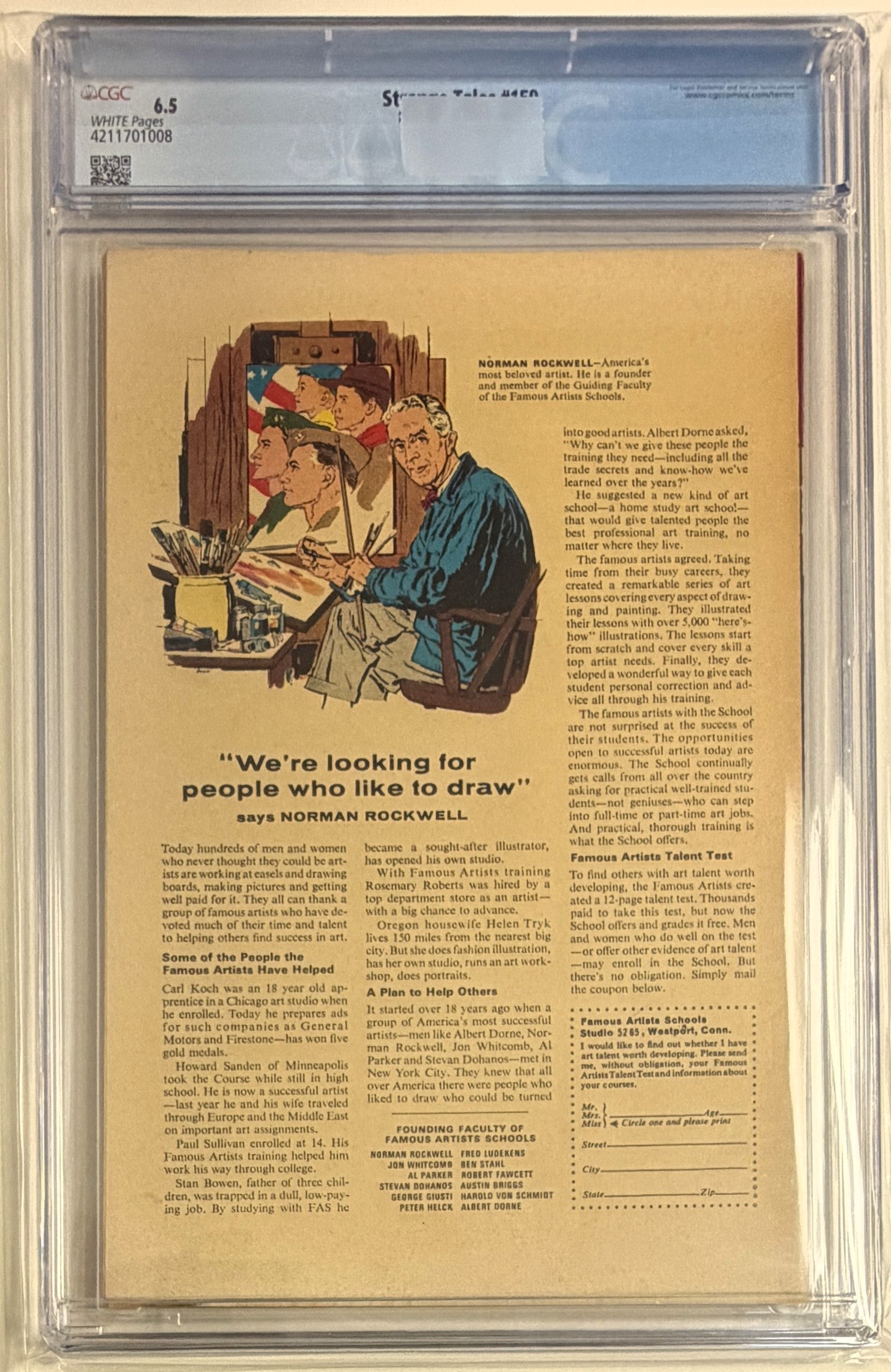 Strange Tales Vol.1 #159 CGC 6.5