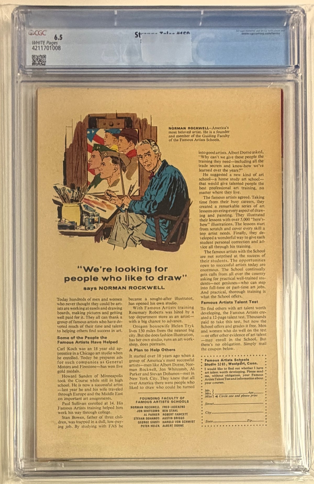 Strange Tales Vol.1 #159 CGC 6.5