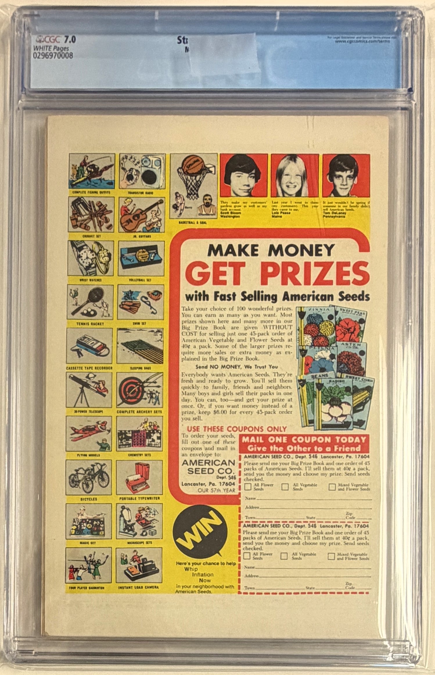 Strange Tales Vol.1 #180 CGC 7.0