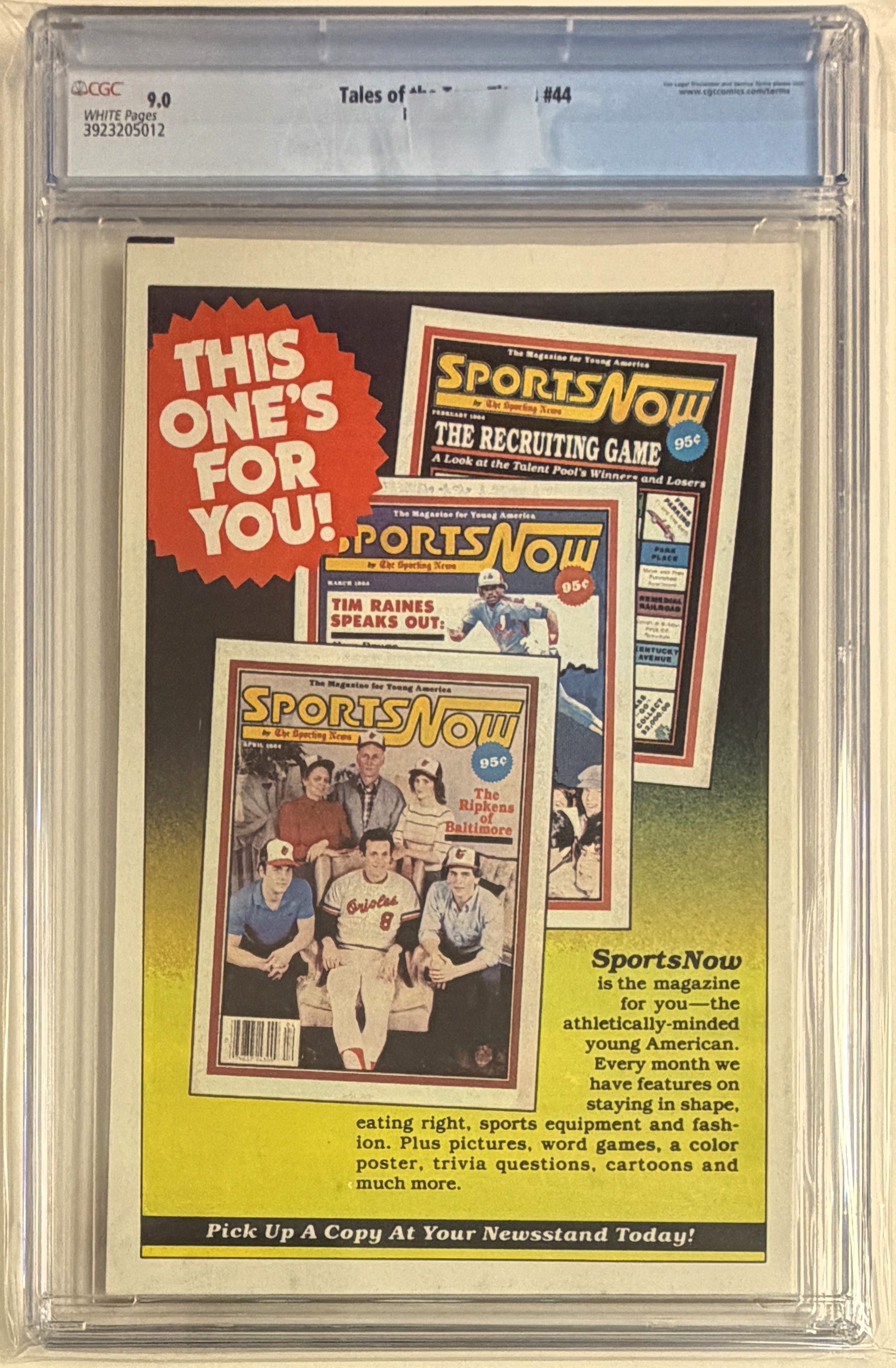 Tales of the Teen Titans #44 CGC 9.0