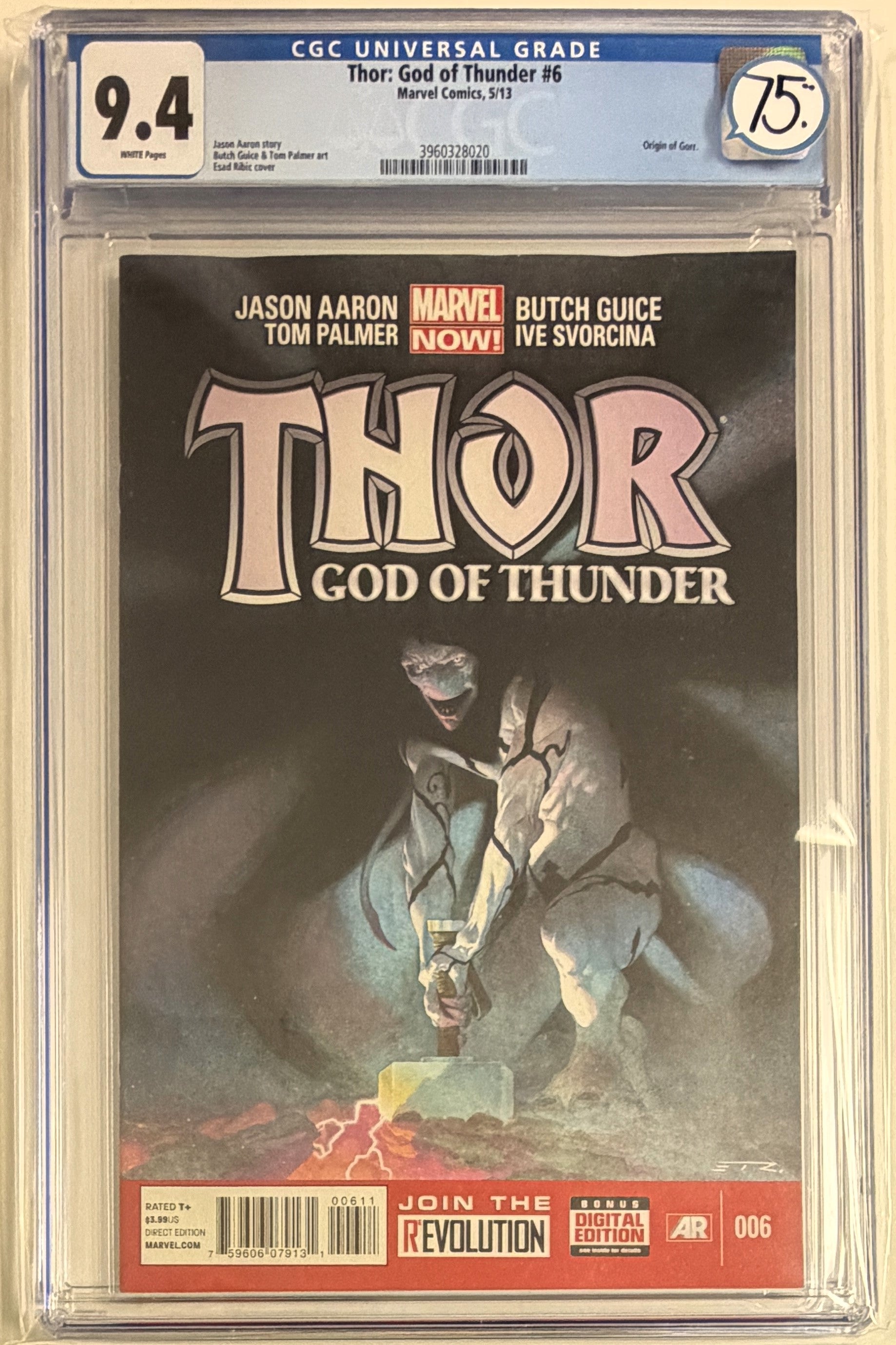 Thor God of Thunder (2012) #6 CGC 9.4
