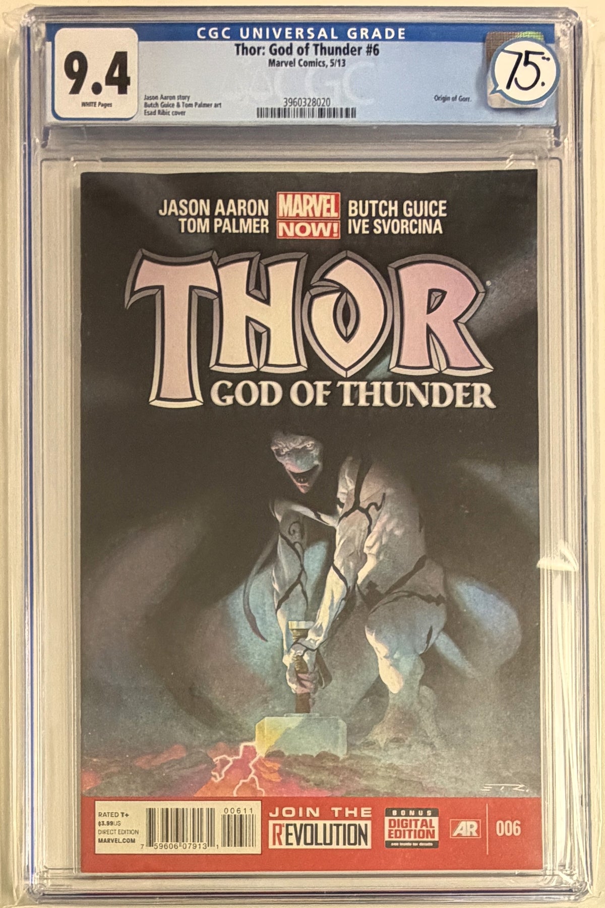 Thor God of Thunder (2012) #6 CGC 9.4