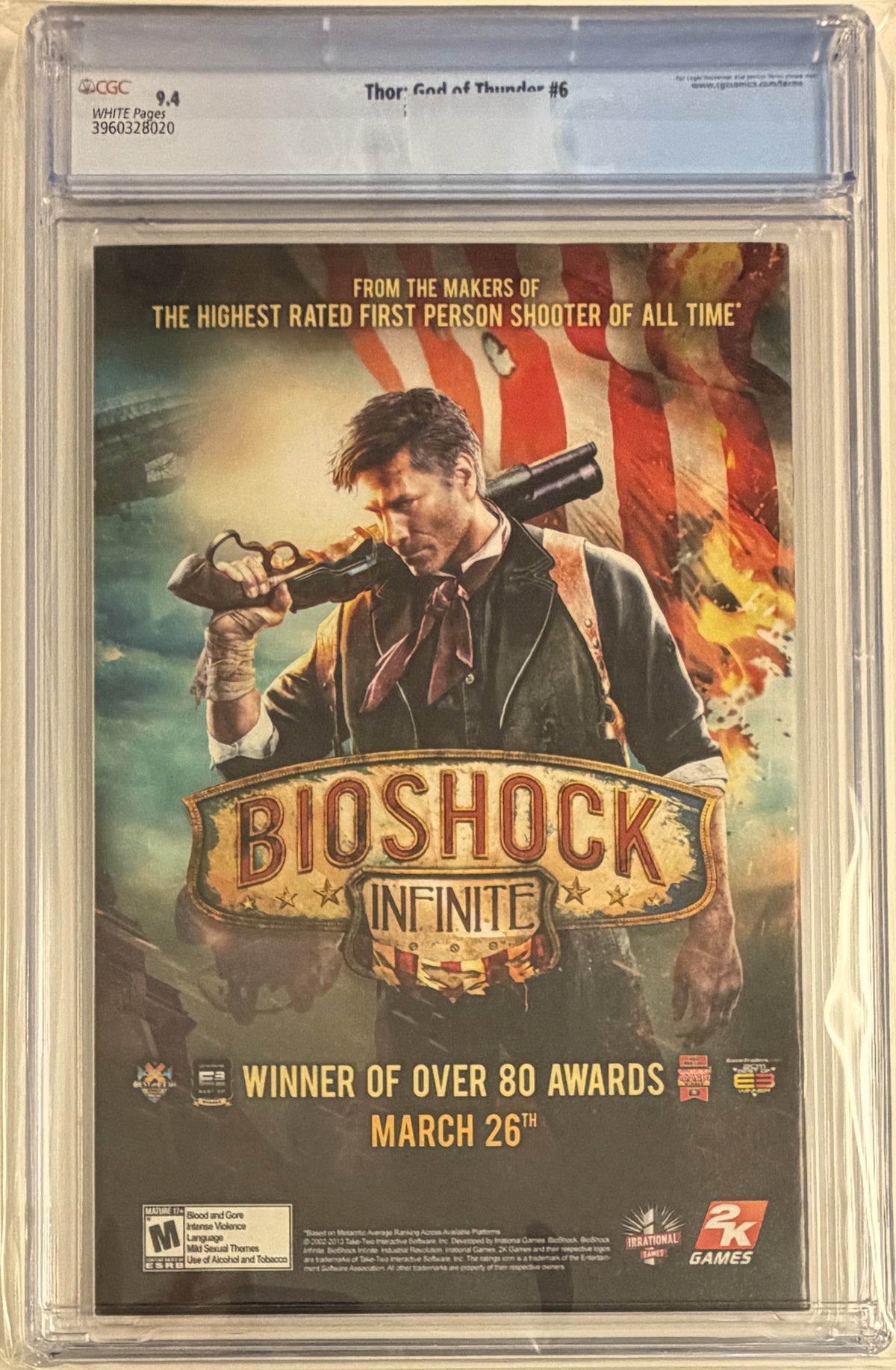 Thor God of Thunder (2012) #6 CGC 9.4