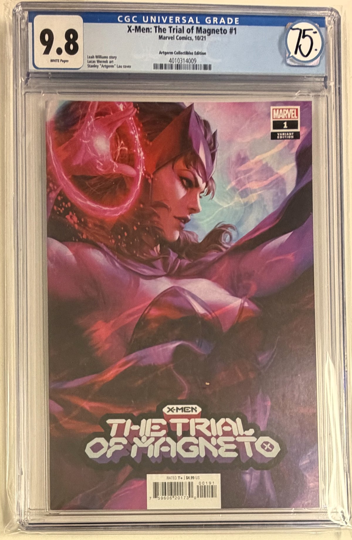 X-Men The Trial of Magneto (2021) #1 CGC 9.8