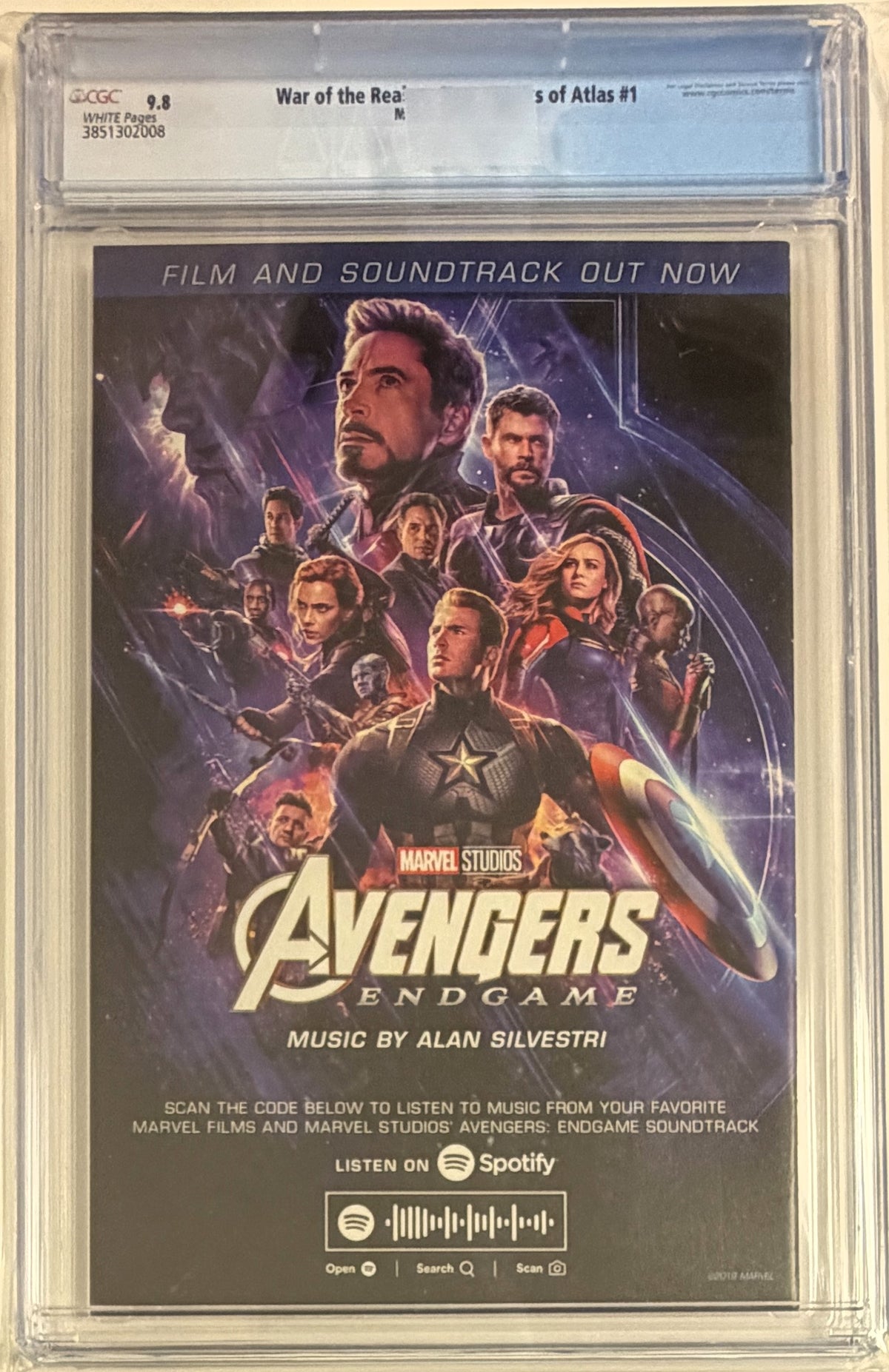 War of the Realms New Agents of Atlas (2019) #1 CGC 9.8