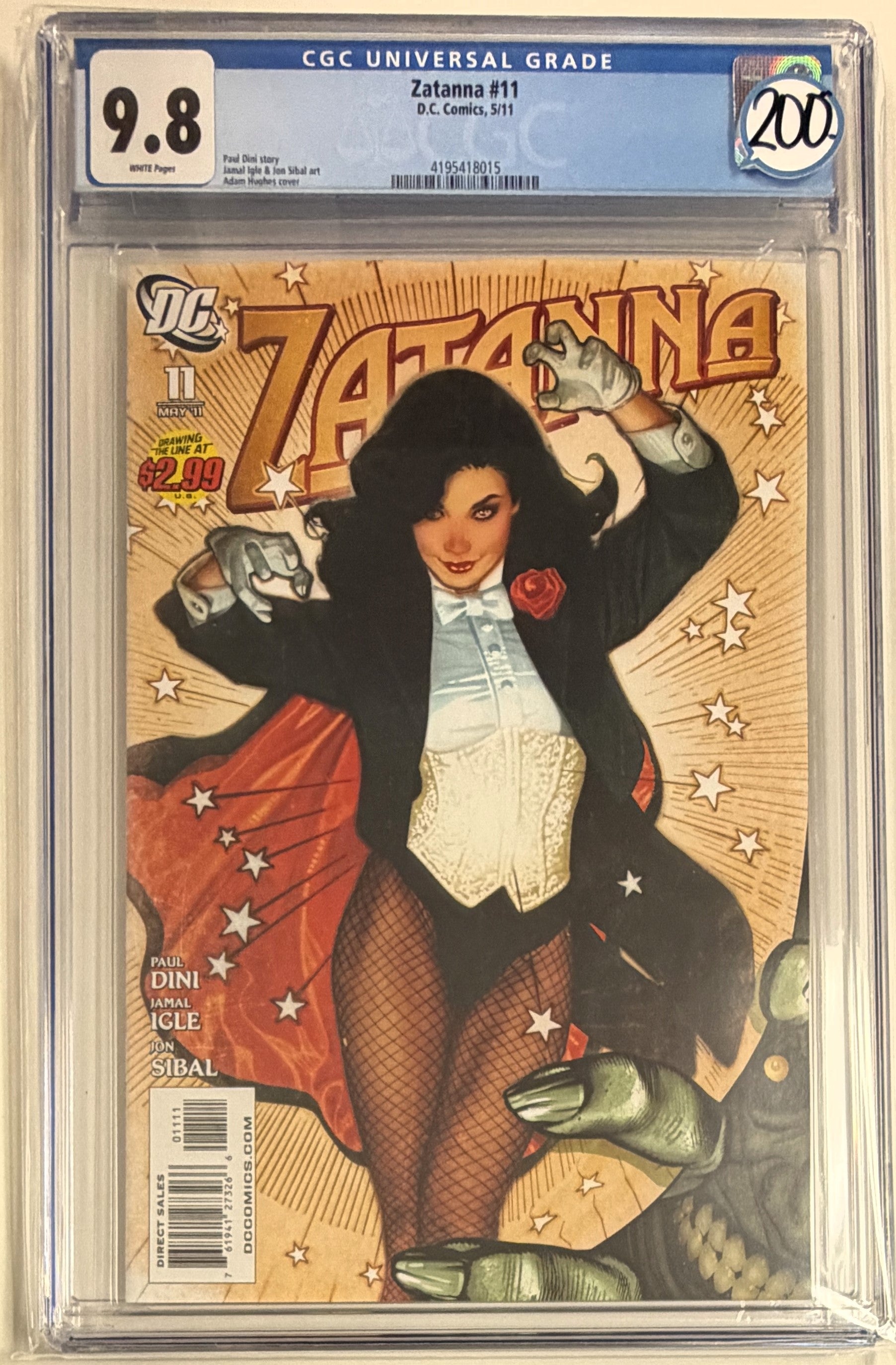 Zatanna Vol.2 #11 CGC 9.8