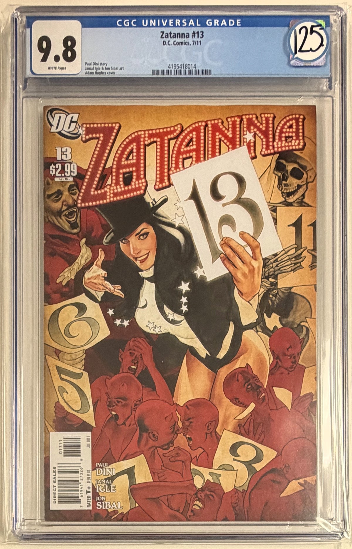 Zatanna Vol.2 #13 CGC 9.8