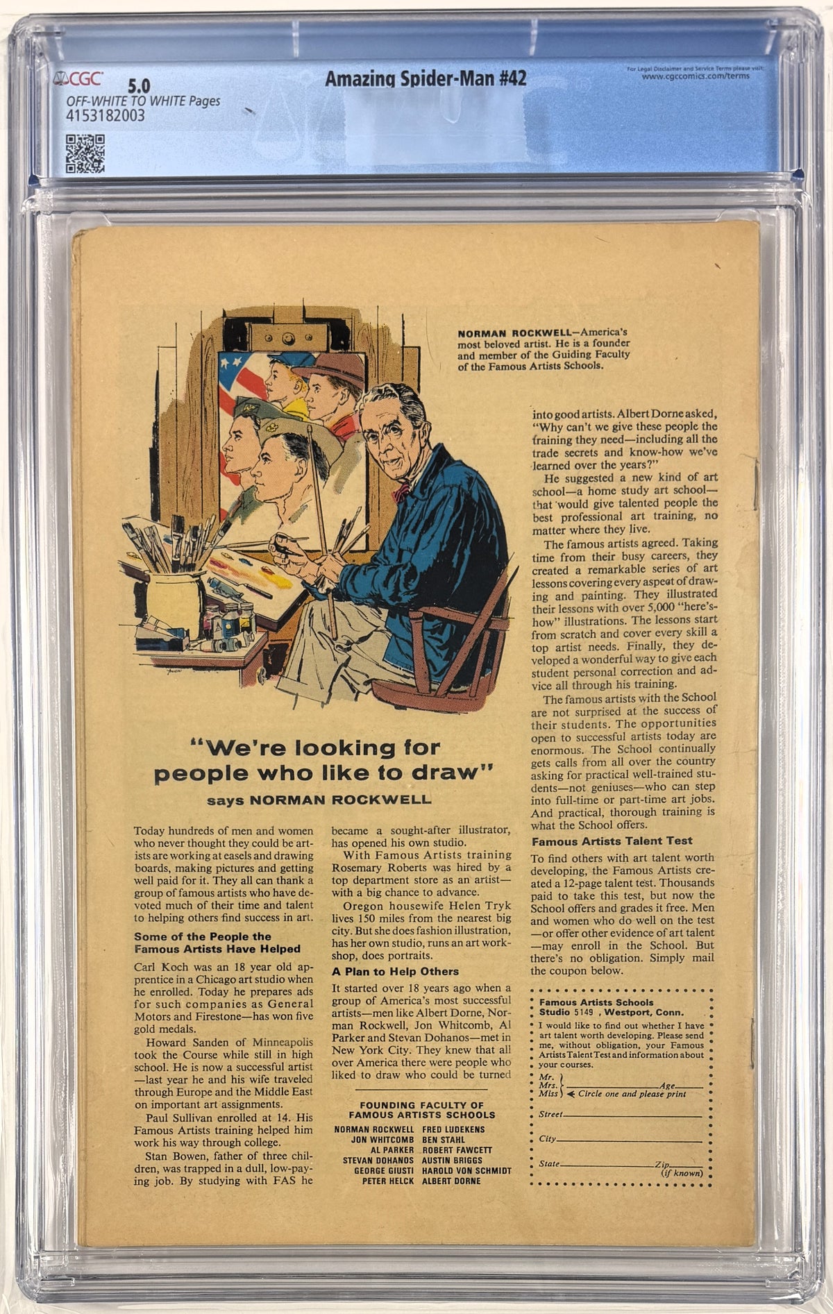 Amazing Spider-Man Vol.1 #42 CGC 5.0