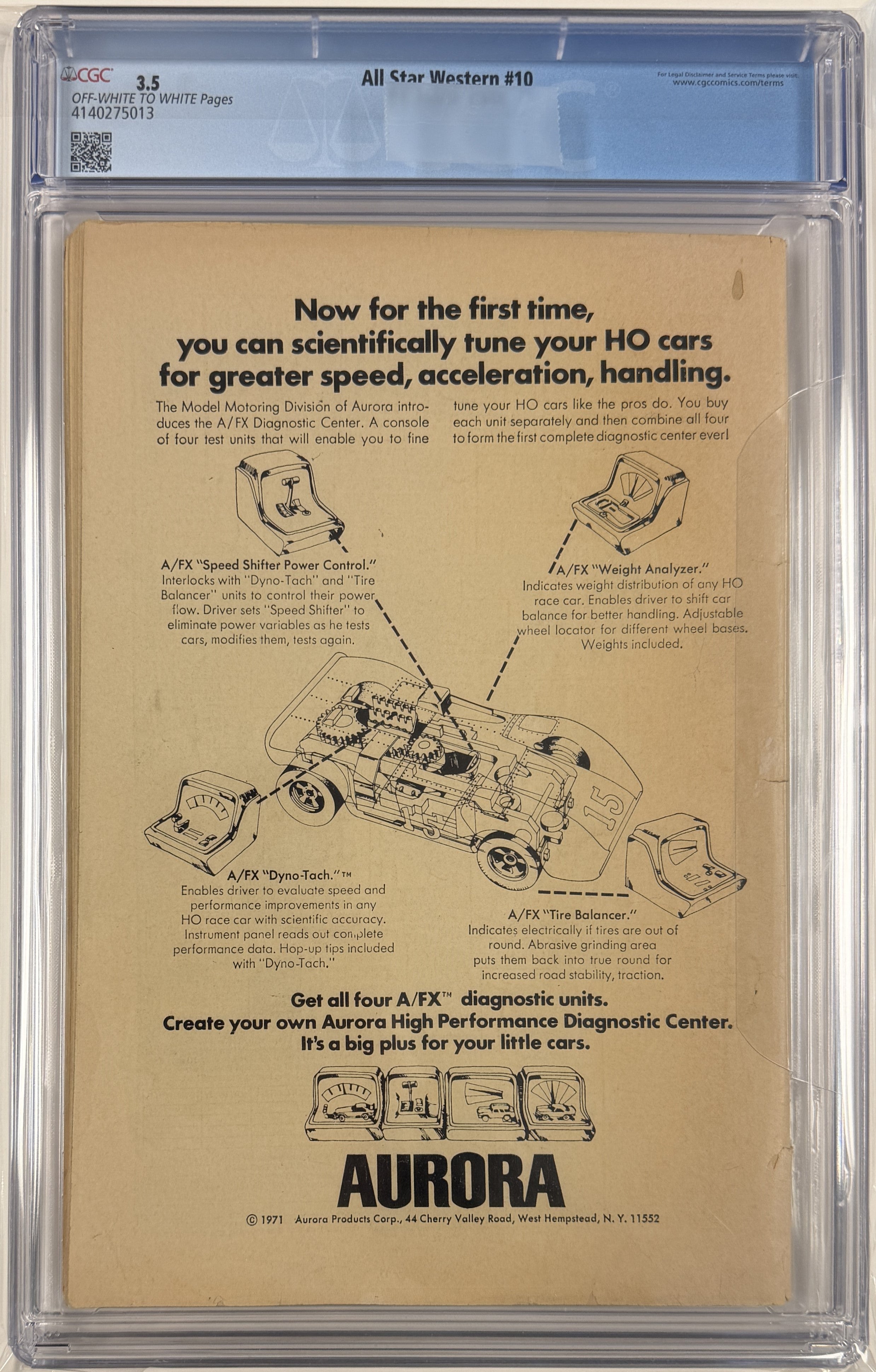 All Star Western (1970) #10 CGC 3.5