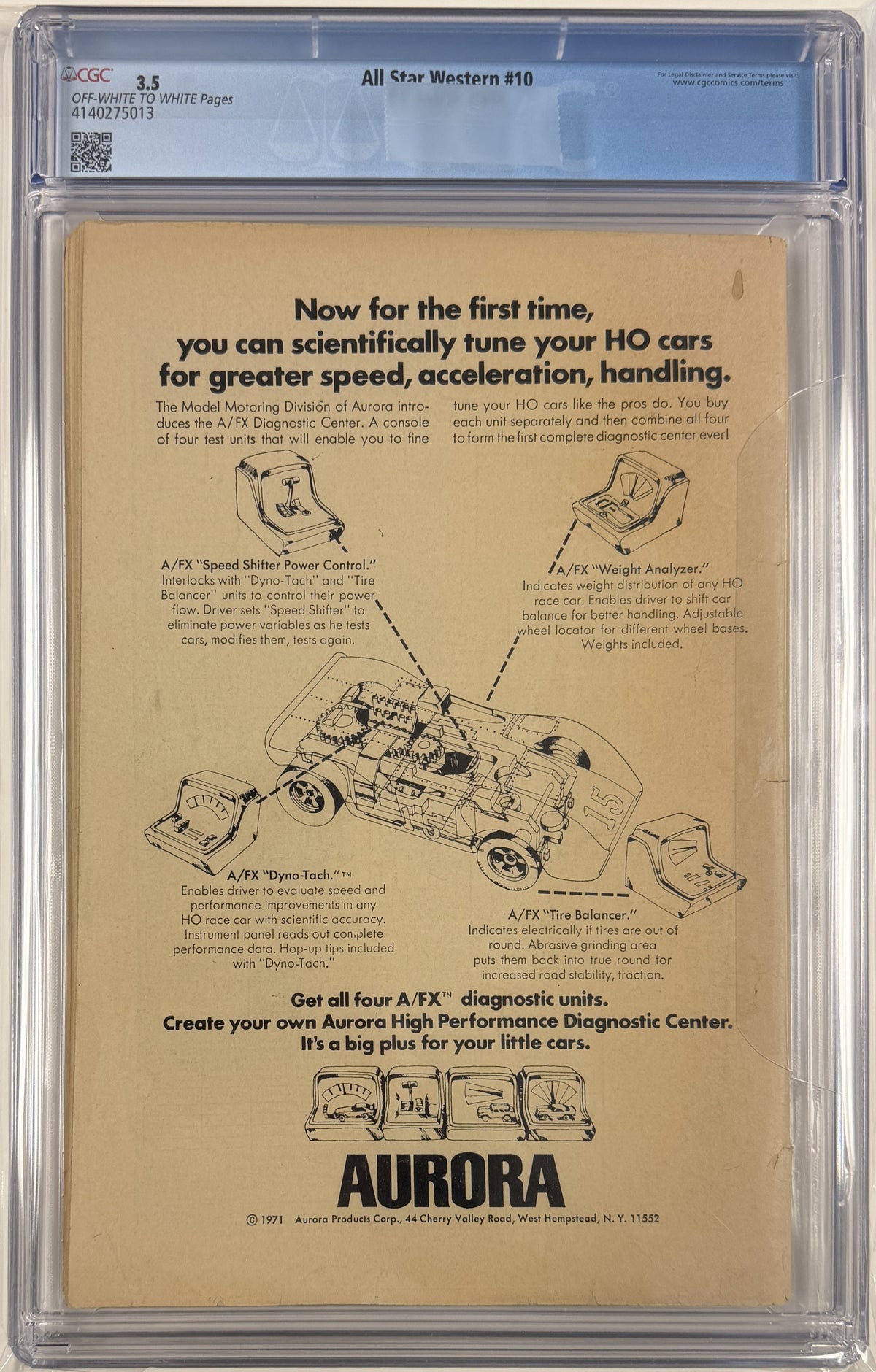 All Star Western (1970) #10 CGC 3.5