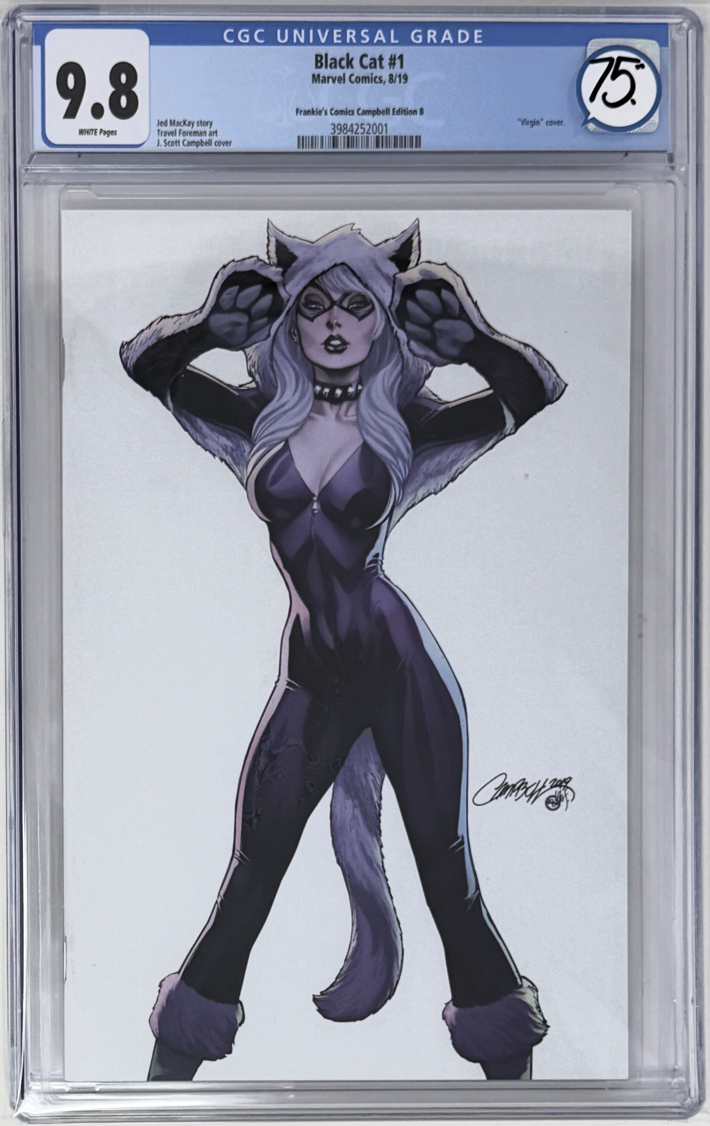 Black Cat Vol.3 #1 CGC 9.8