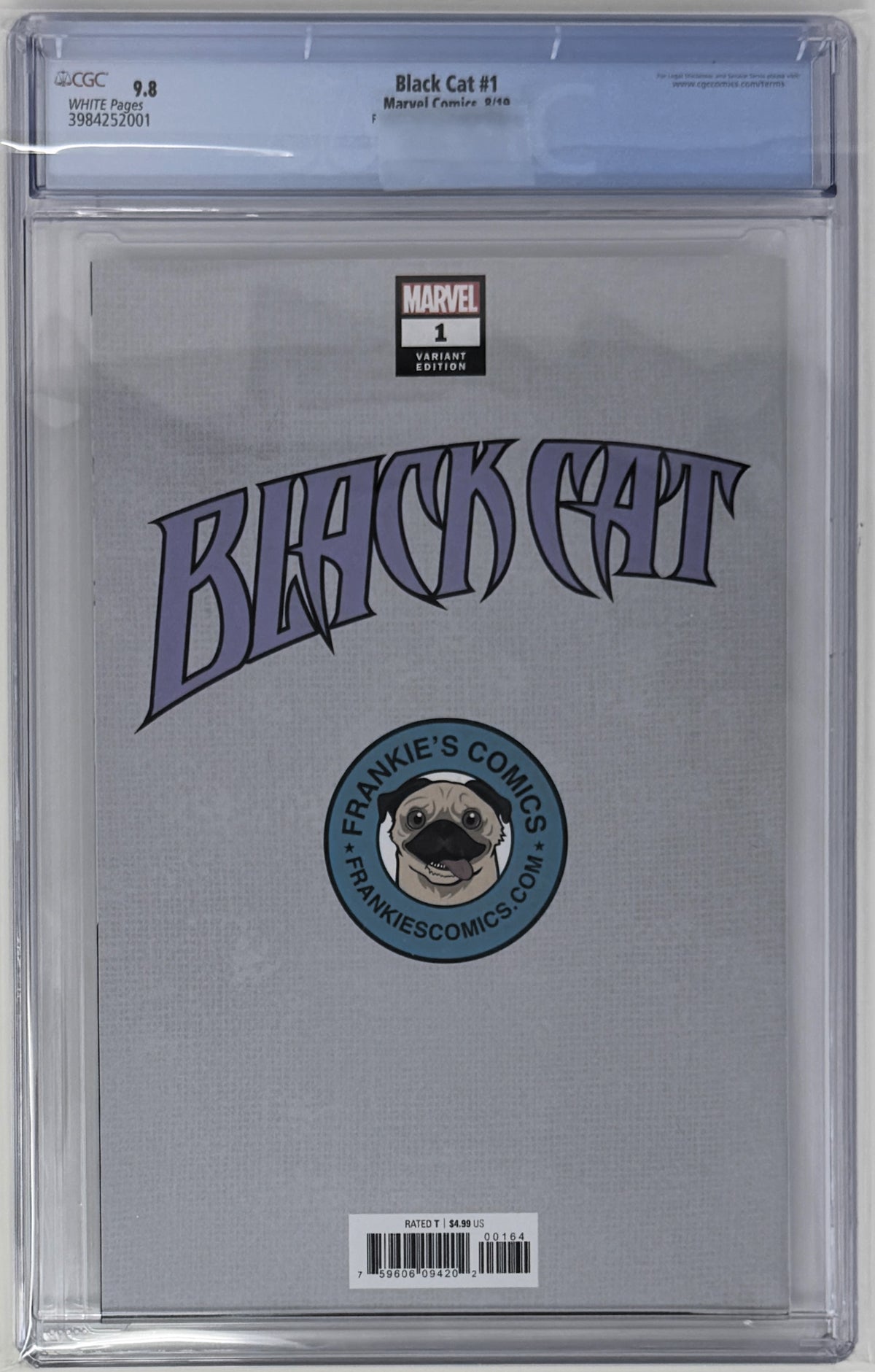 Black Cat Vol.3 #1 CGC 9.8