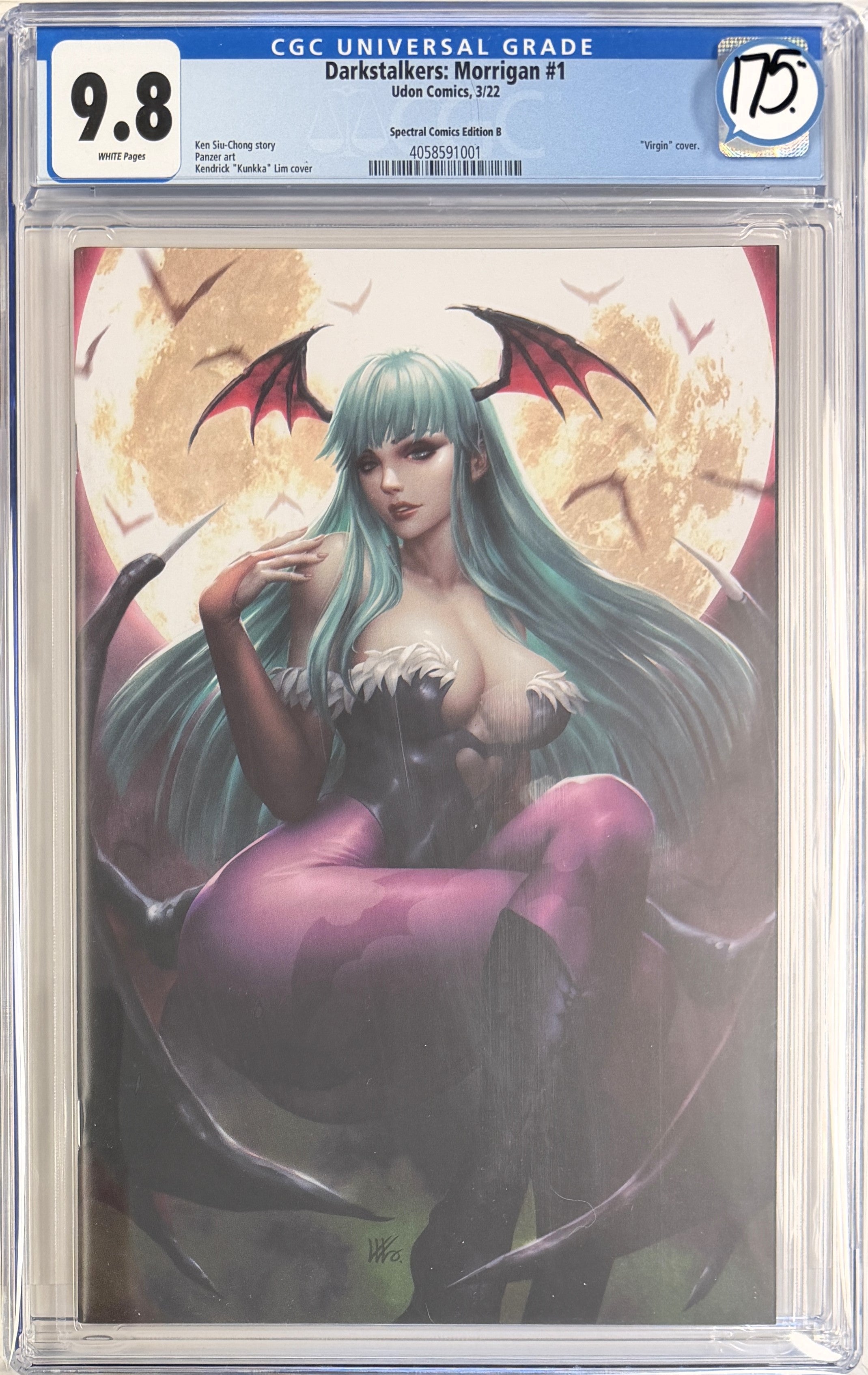 Darkstalkers Morrigan (2022) #1 CGC 9.8