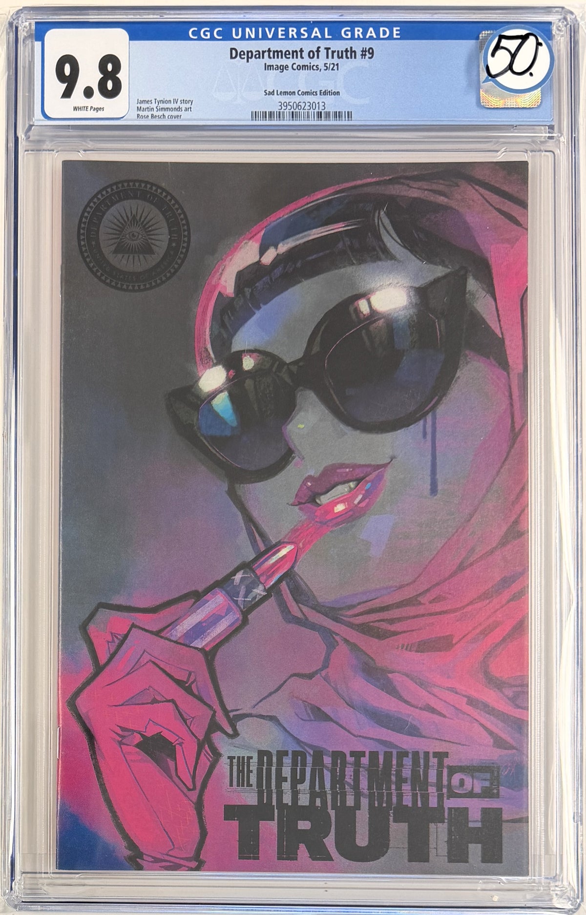 Department of Truth (2020) #9 CGC 9.8