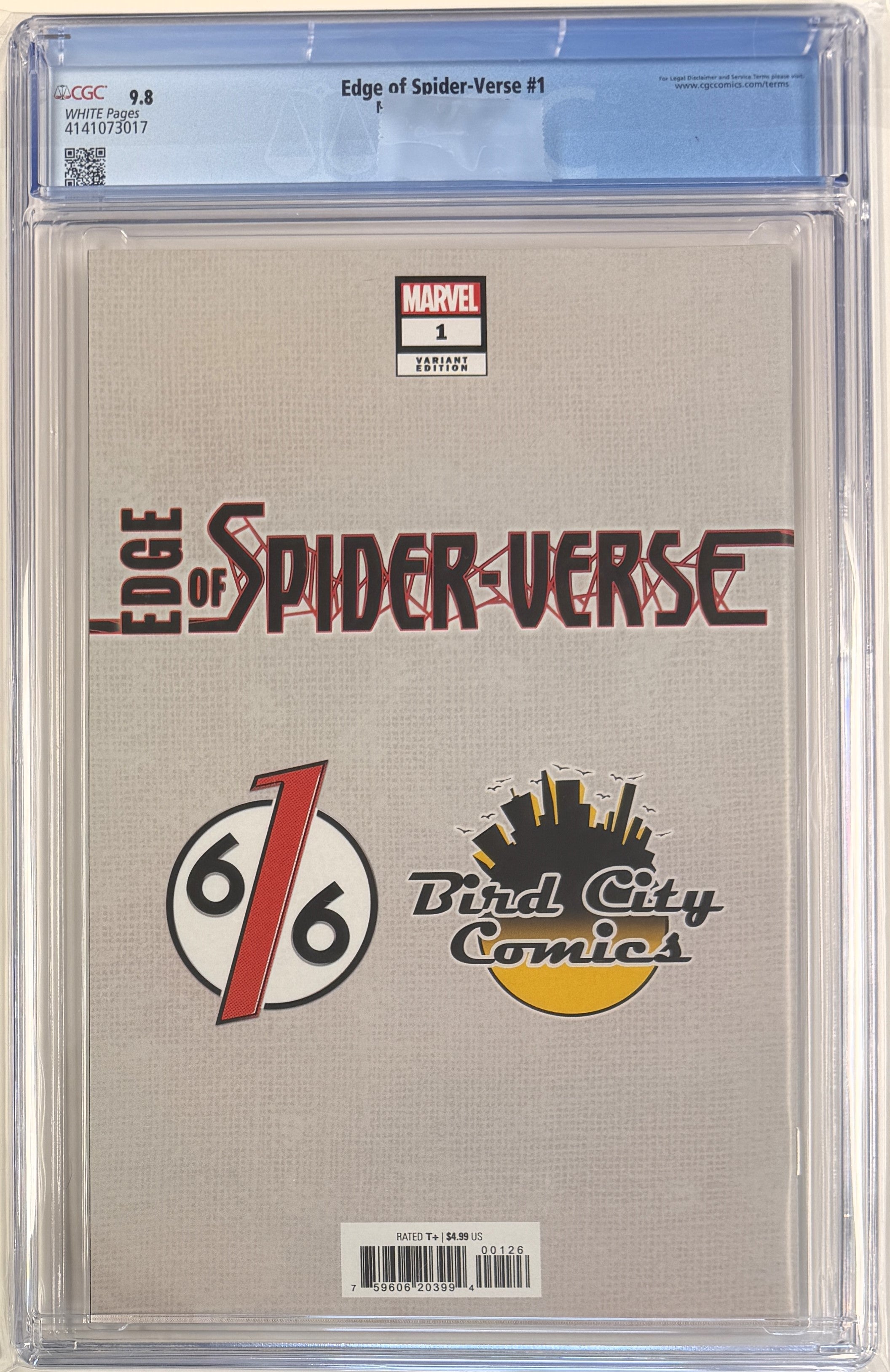 Edge of Spider-Verse (2022) #1 616 Comics Exclusive Virgin Variant
