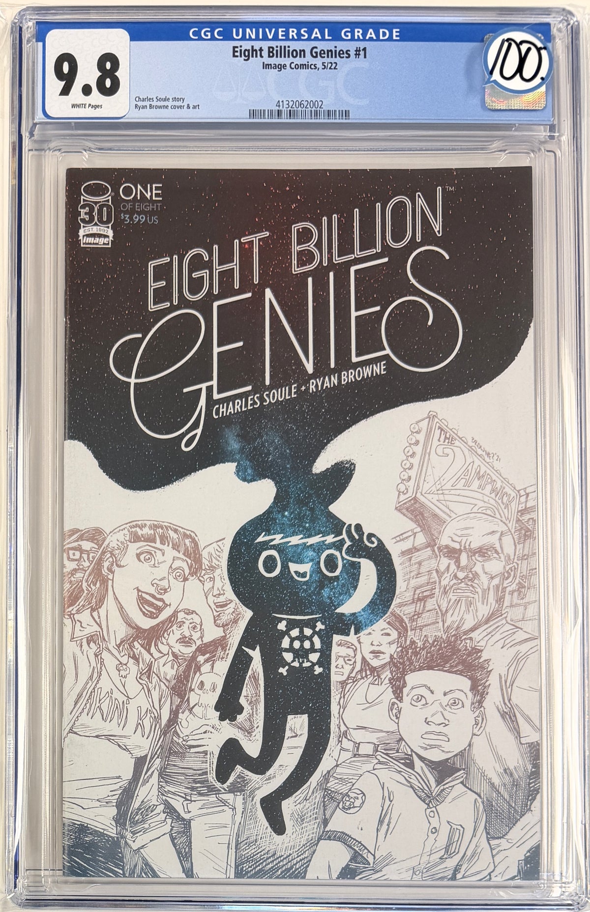 Eight Billion Genies (2022) #1 CGC 9.8
