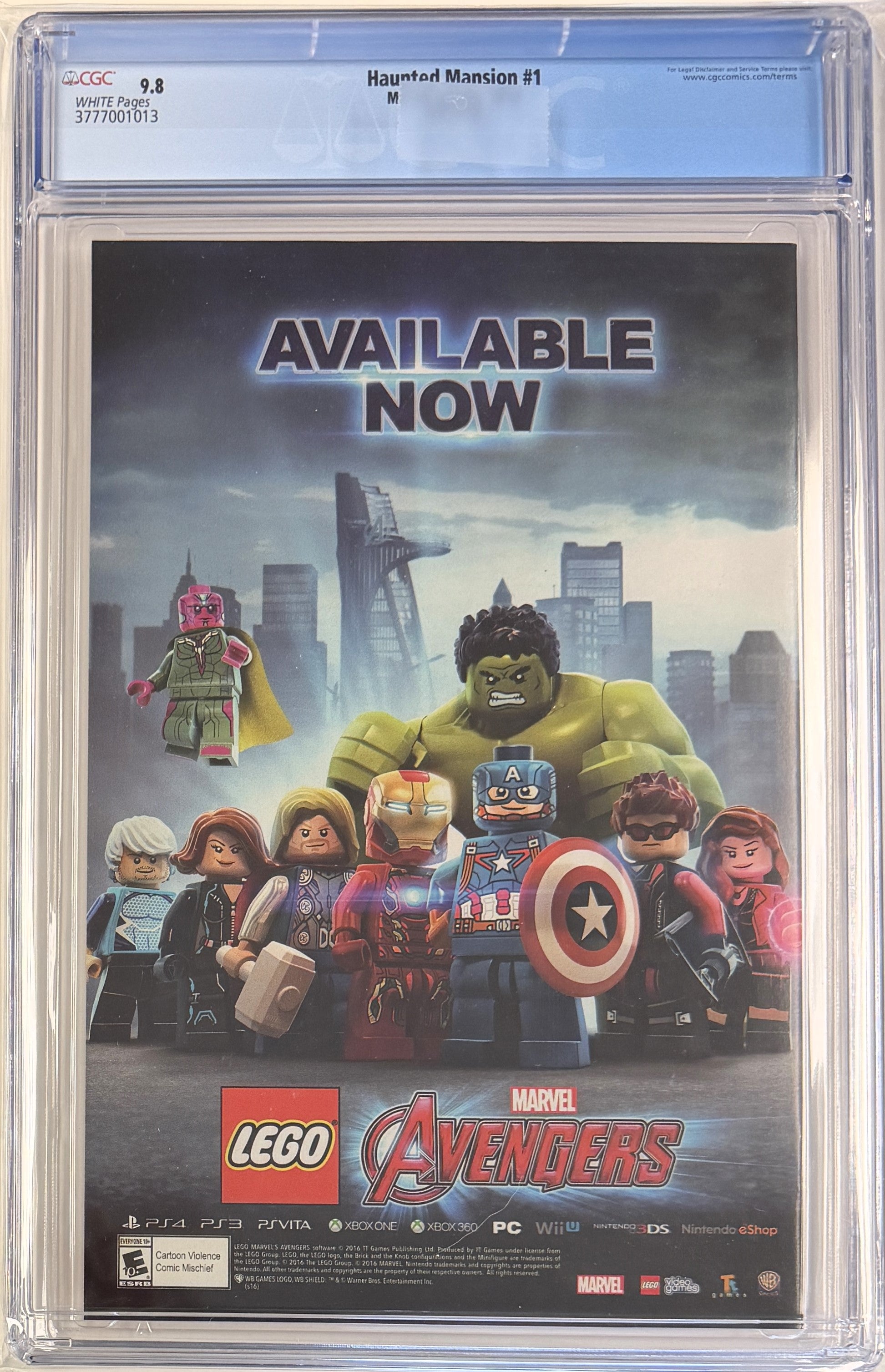 Haunted Mansion (2016) #1 CGC 9.8