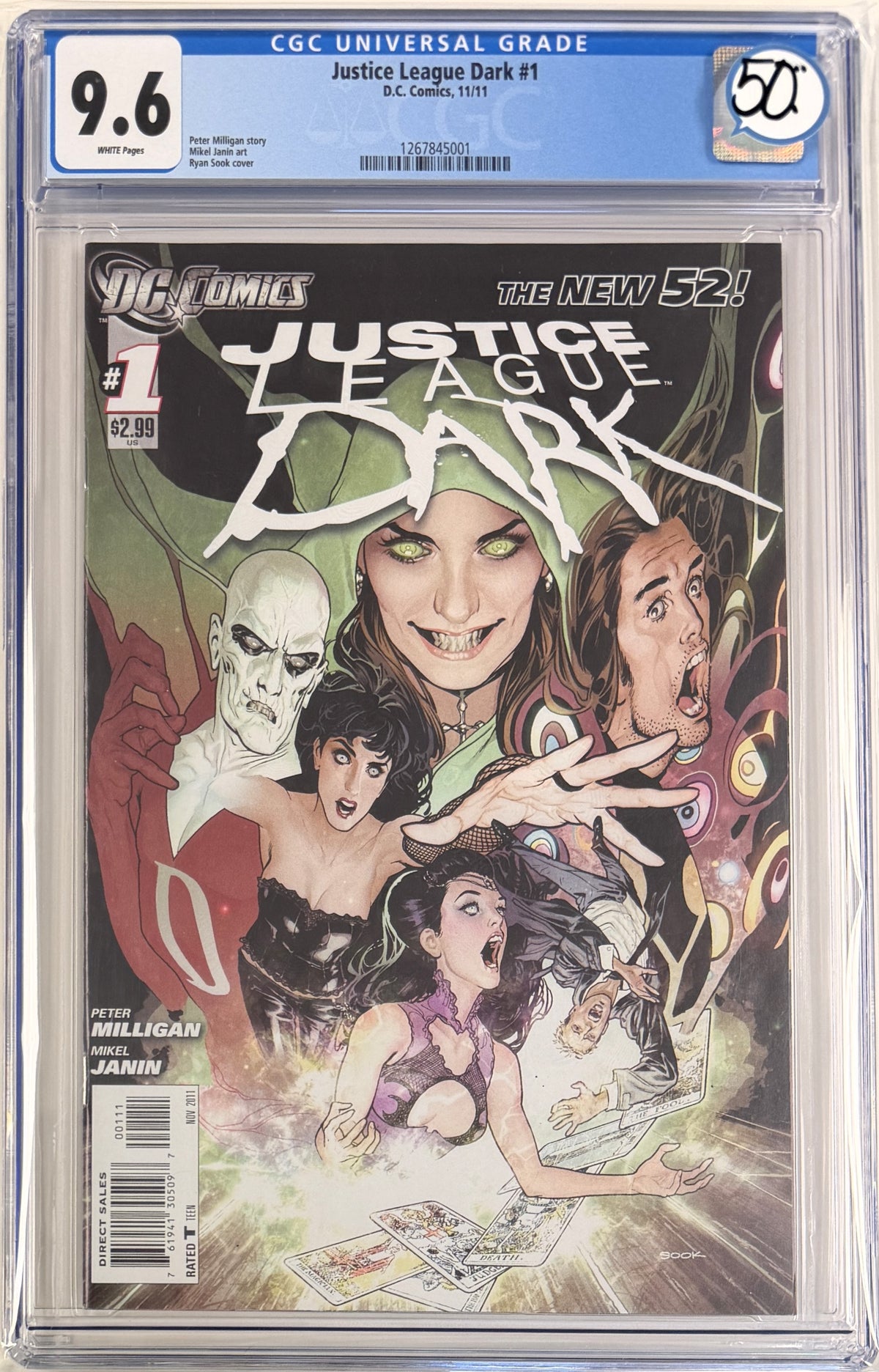 Justice League Dark (2011) #1 CGC 9.6